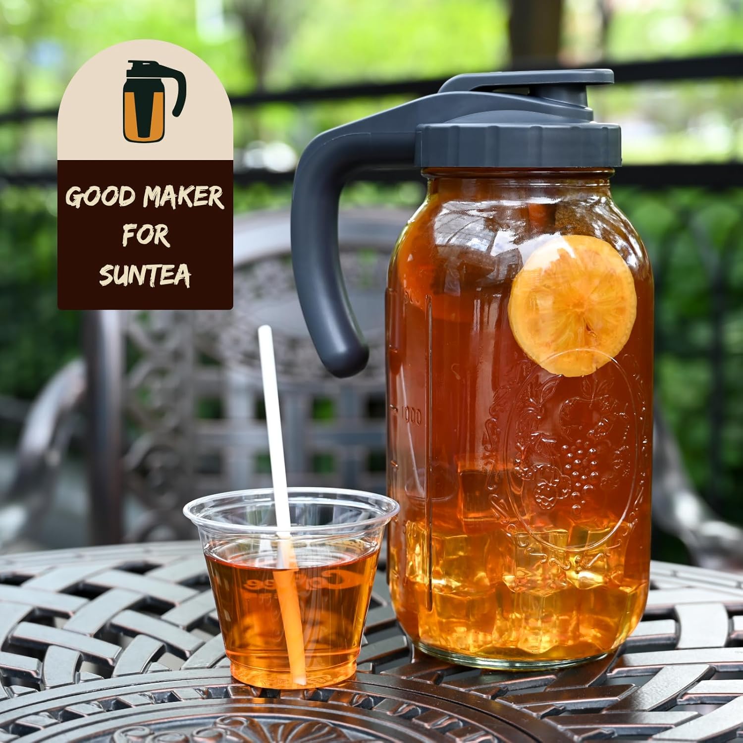 Wide Mouth Mason Jar Pour Spout Lids Durable Glass enacted