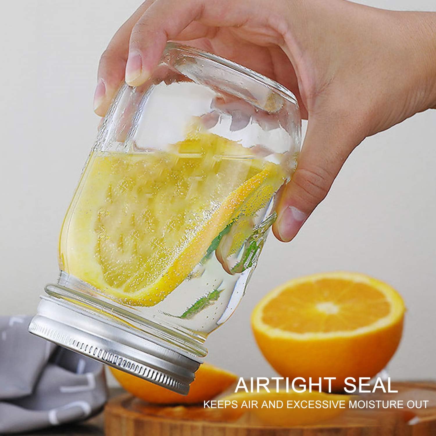 16 oz Glass Mason Jars