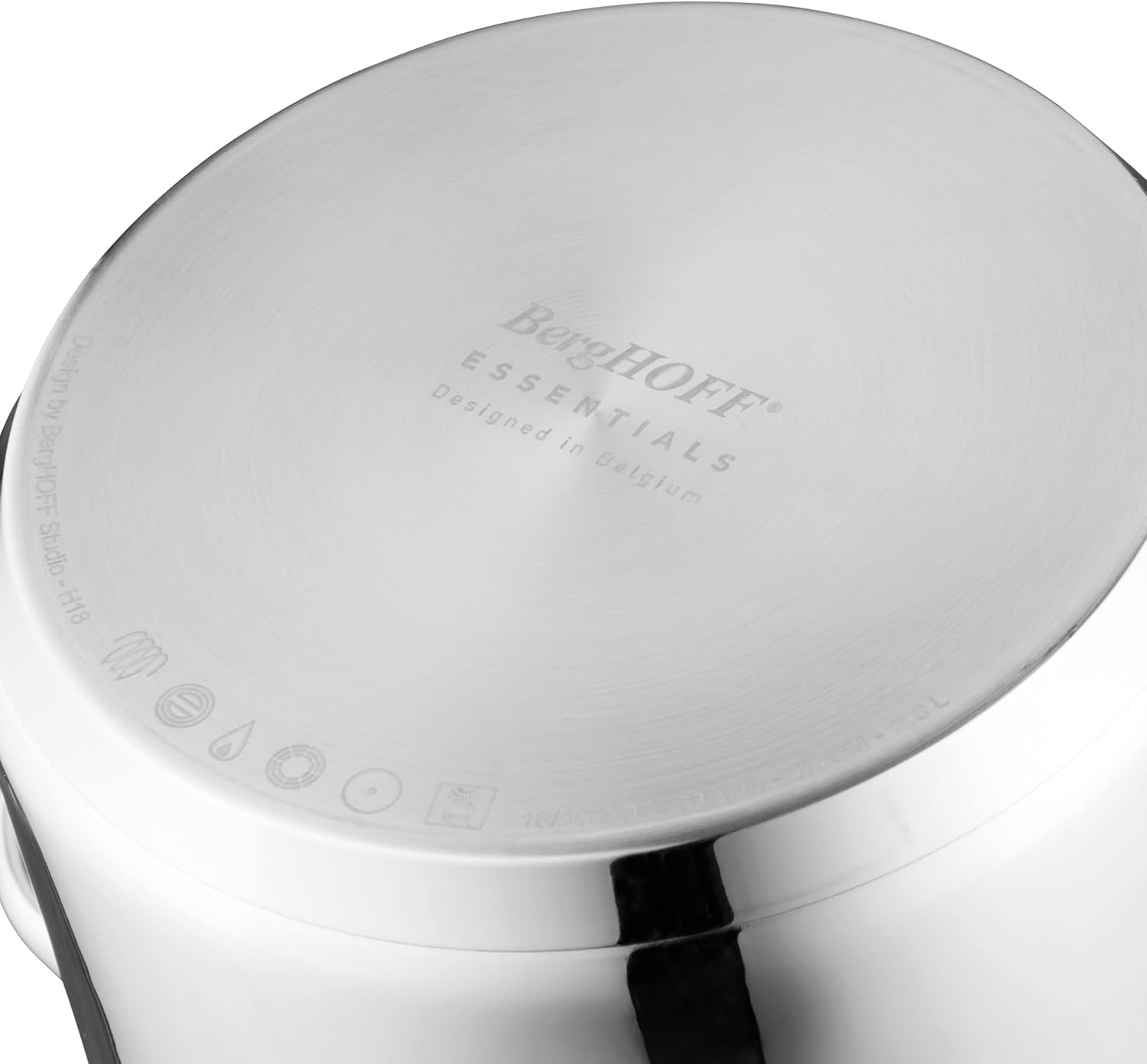 Berghoff 1810 Stainless Steel Stockpot with Glass Lid Professional Cooking Kit