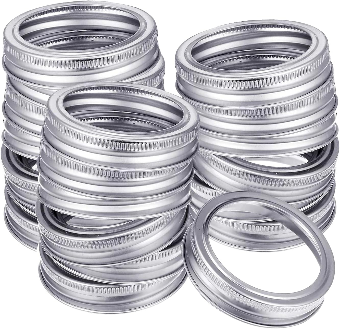24-Piece 70MM Mason Jar Replacement Bands