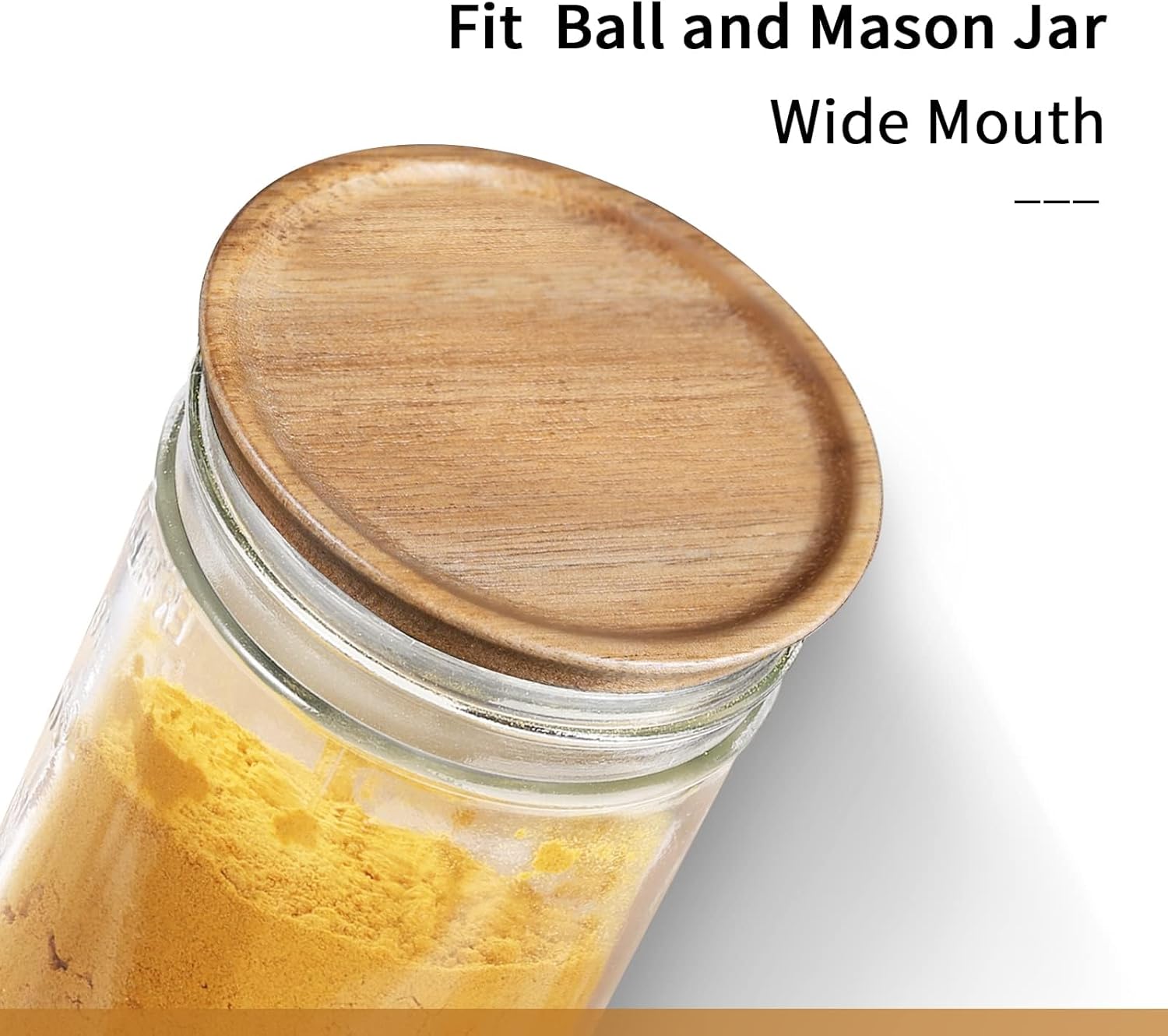 Reusable Storage Lids for Mason Jars Silicone seal Airtight