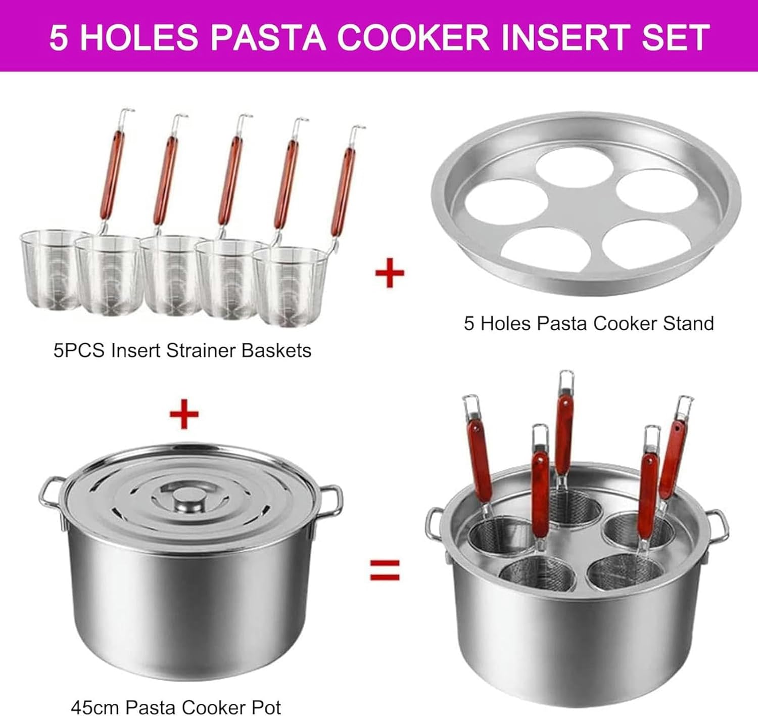 UNbit Stainless Steel Stock Pot