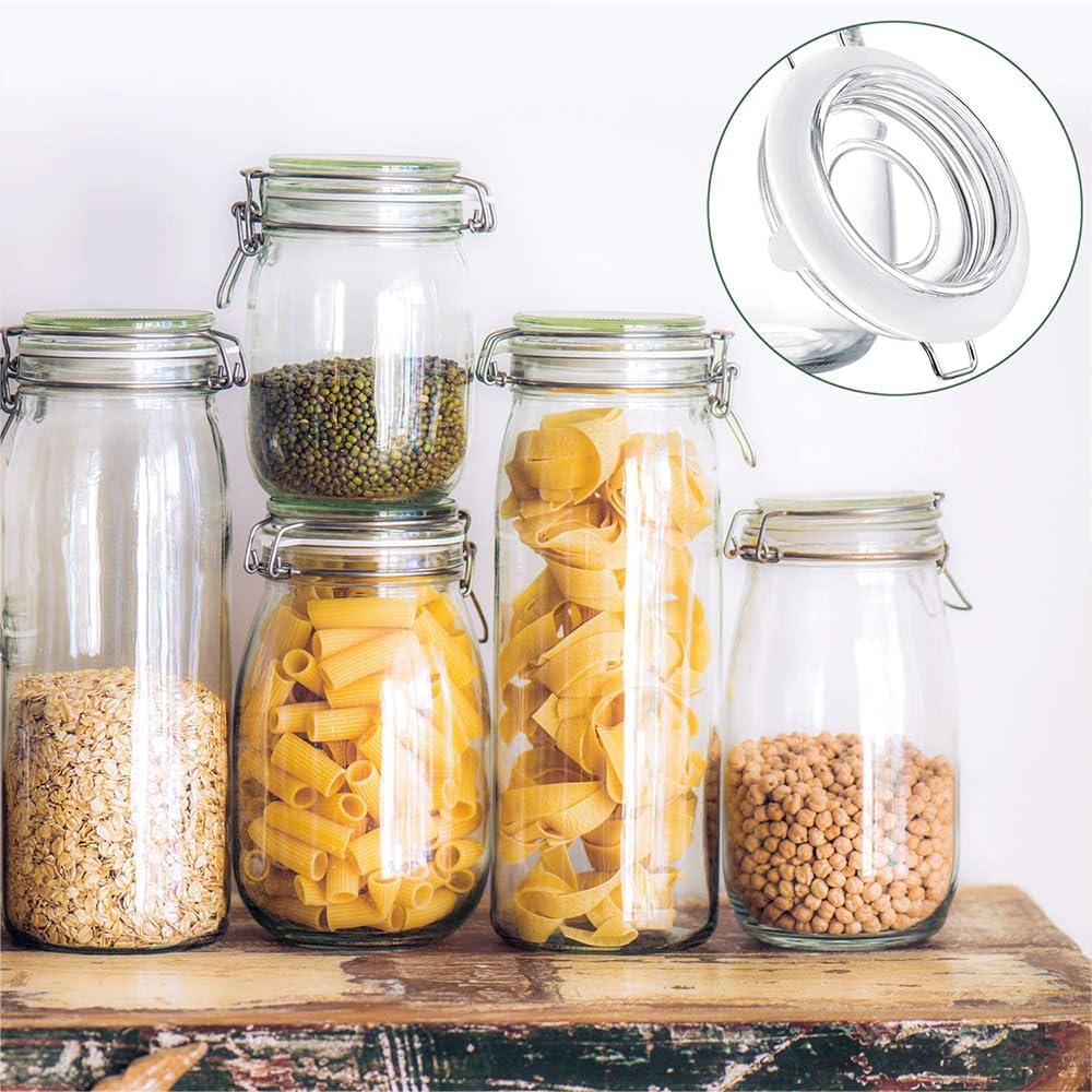 ZukoCert 8-Piece Silicone Jar Gasket Set