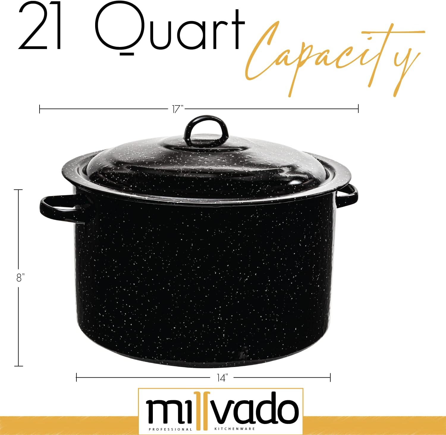 Granite 21 Qt Stockpot