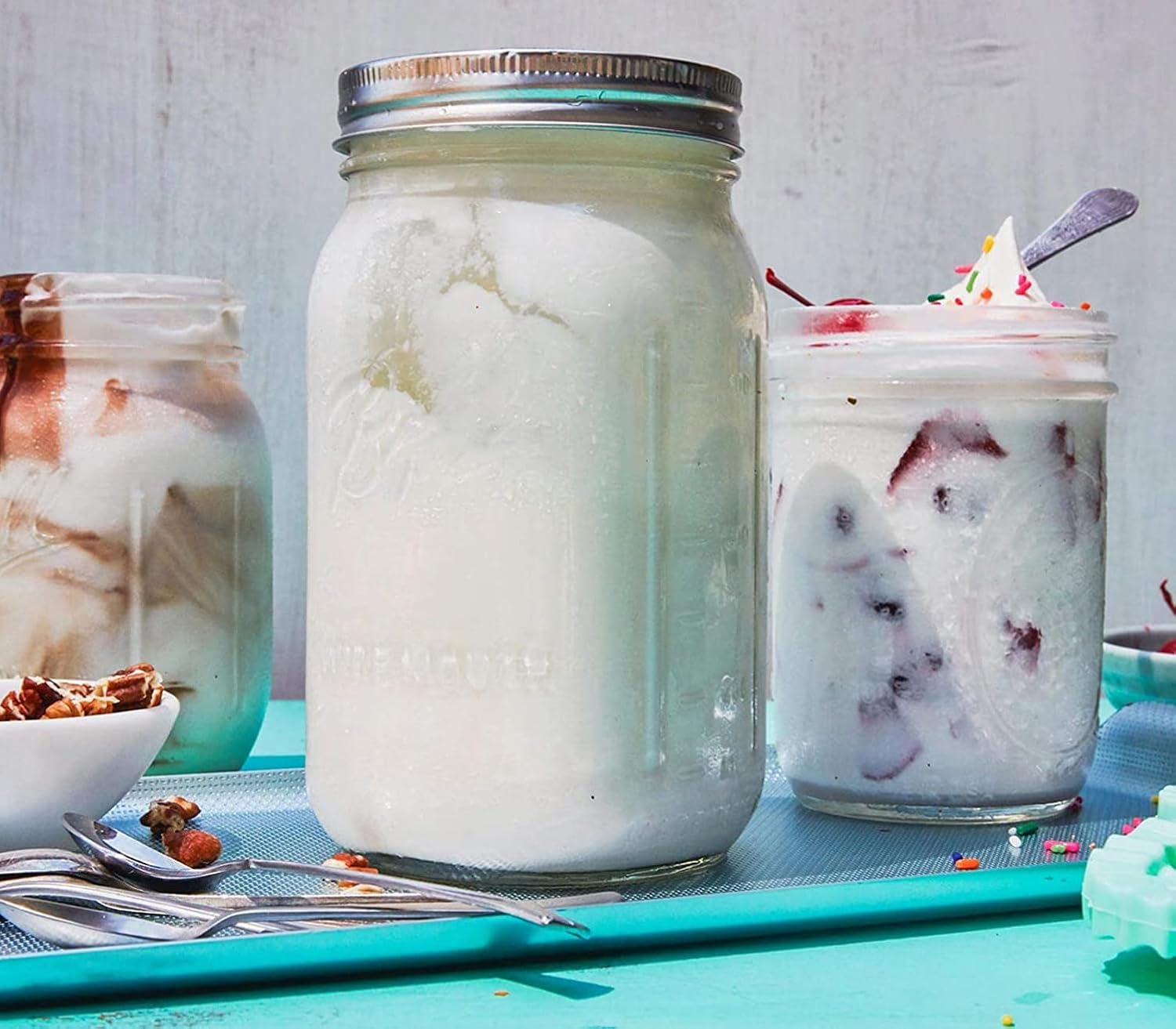 Premium 12-Pack Mason Jars for Canning Fermenting