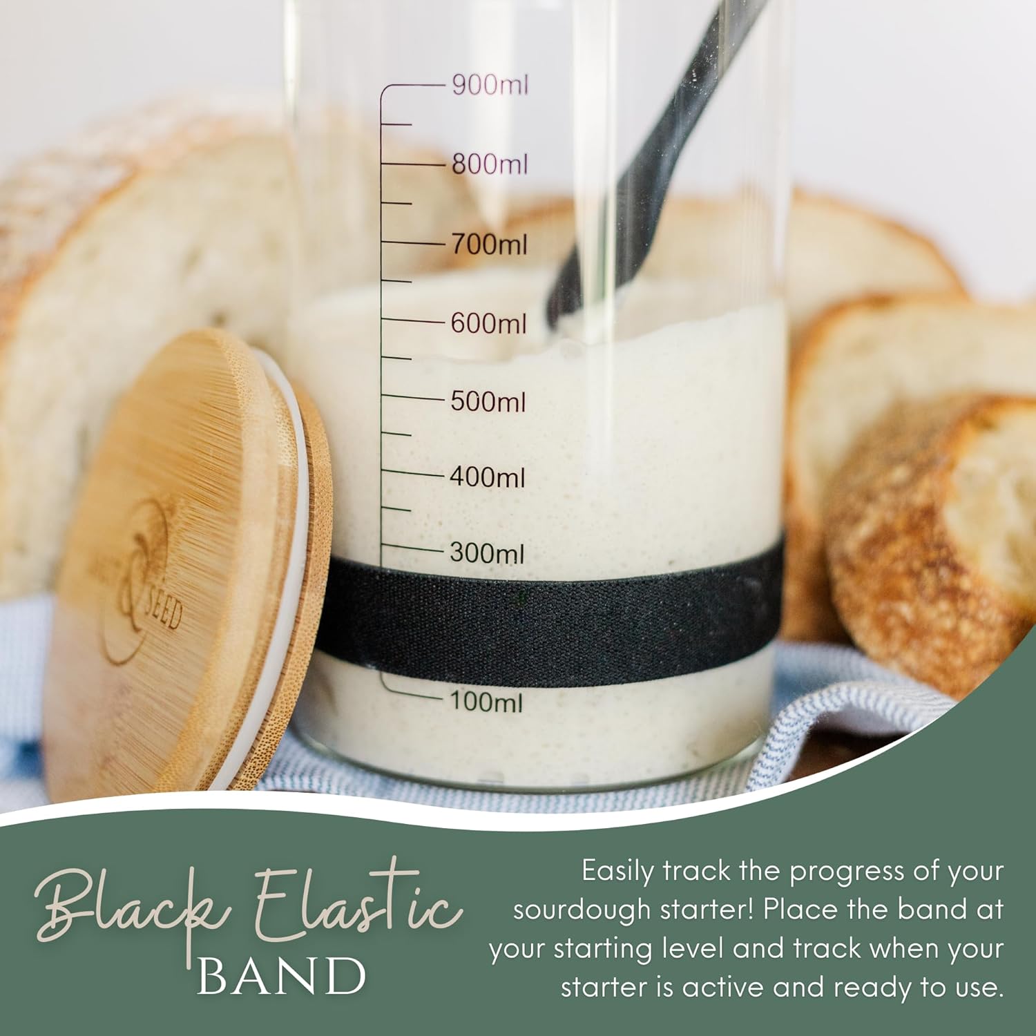 Sourdough Starter Jar Proper Bread Prep