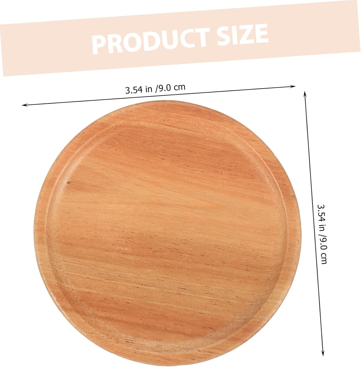 Cabilock 4-Piece Wide Mouth Wooden Jar Lids