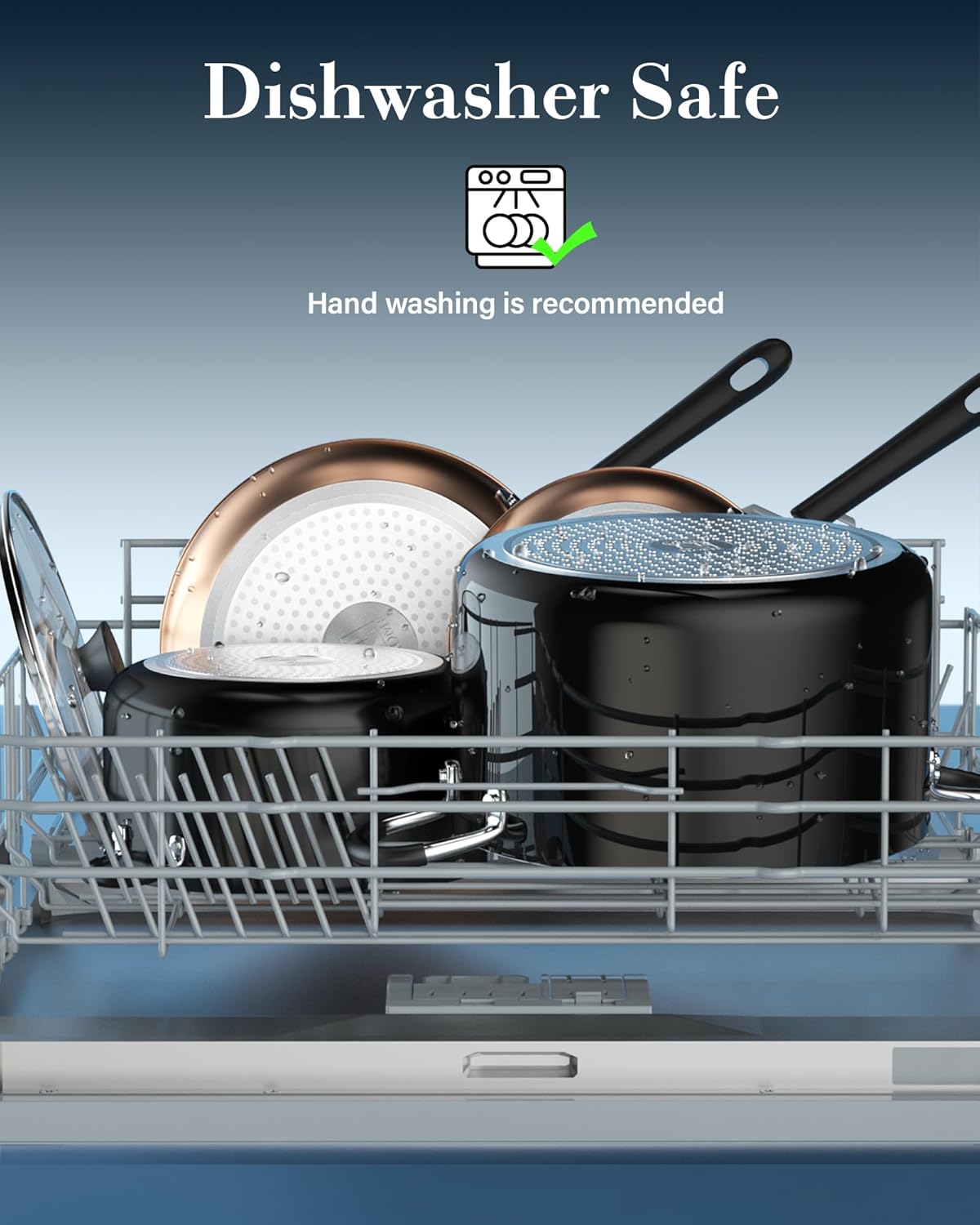 Cook N Home Nonstick Stockpot with Lid - 6-QT for Perfect Cooking