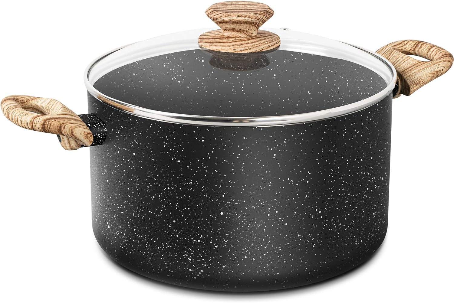 MICHELANGELO 6 Qt Nonstick Stock Pot with Lid