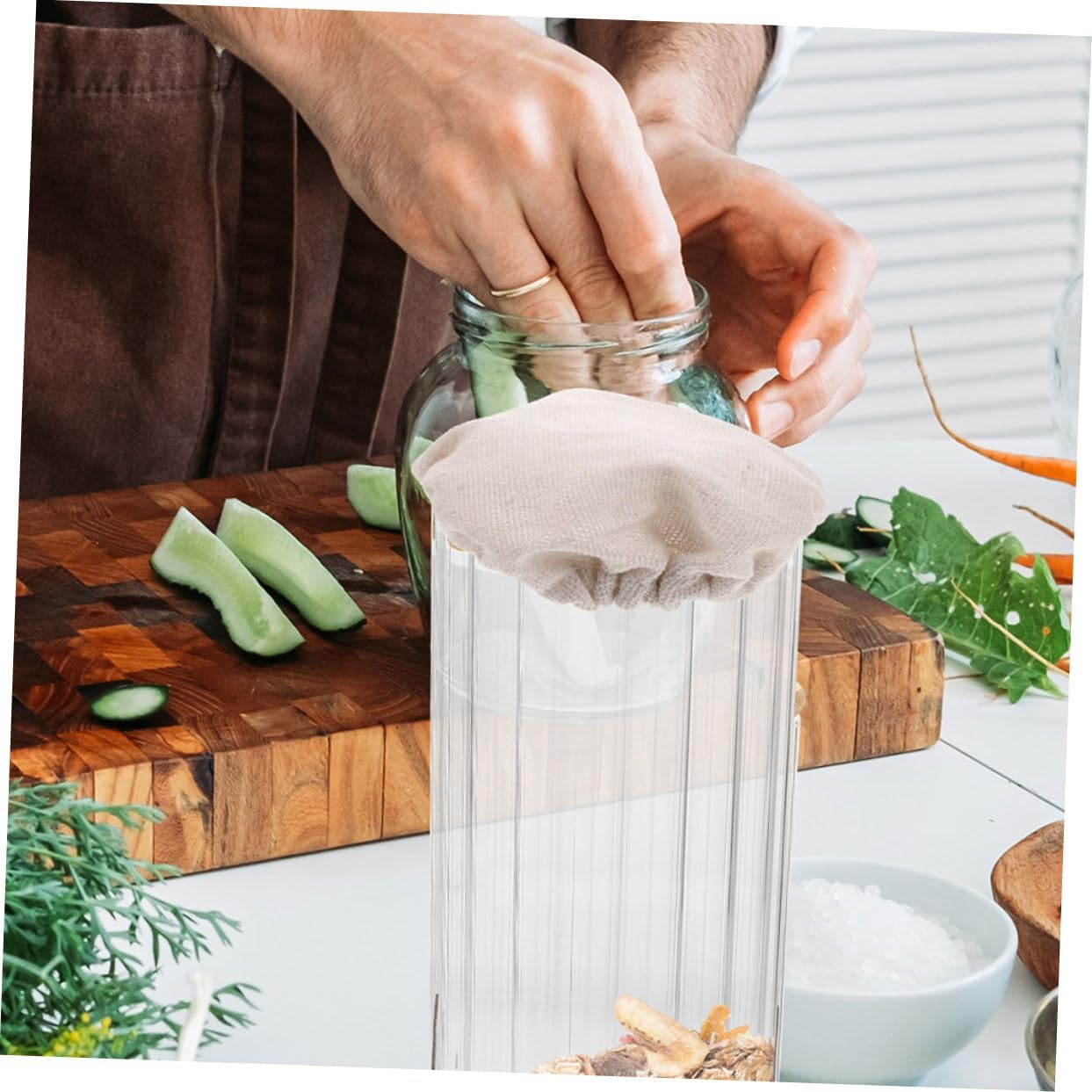 Airtight Jar Covers Set