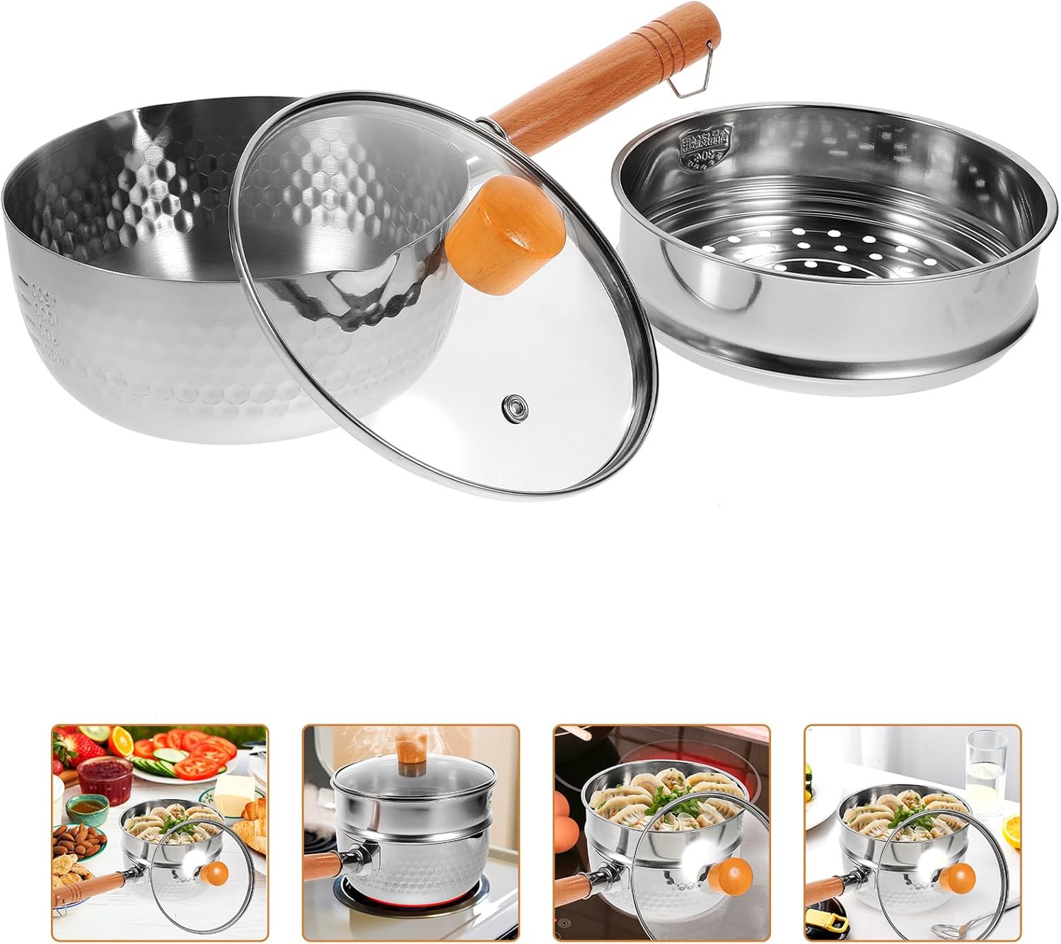 Double-Layer Nonstick Saucepan Small