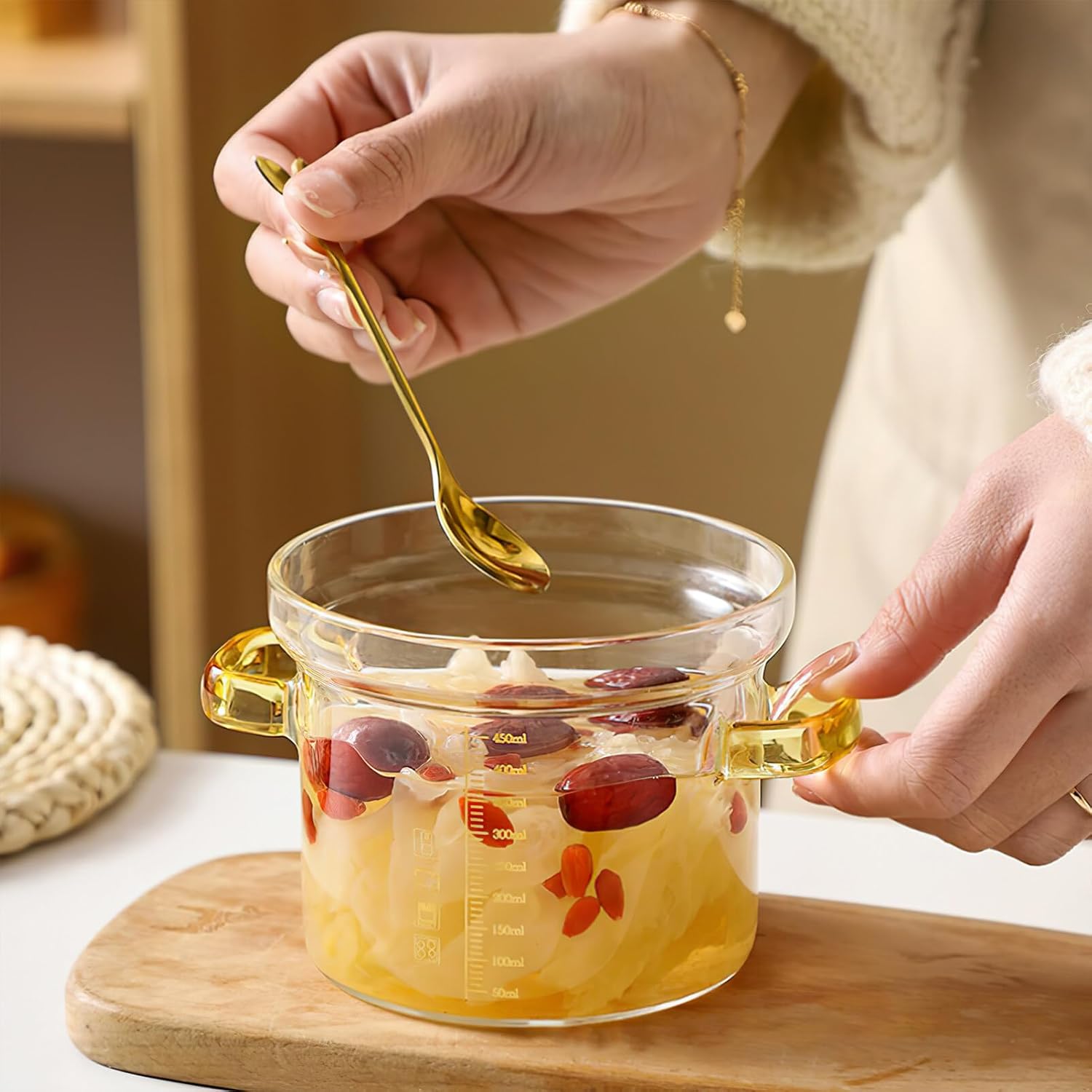 Premium Glass Stovetop Pot