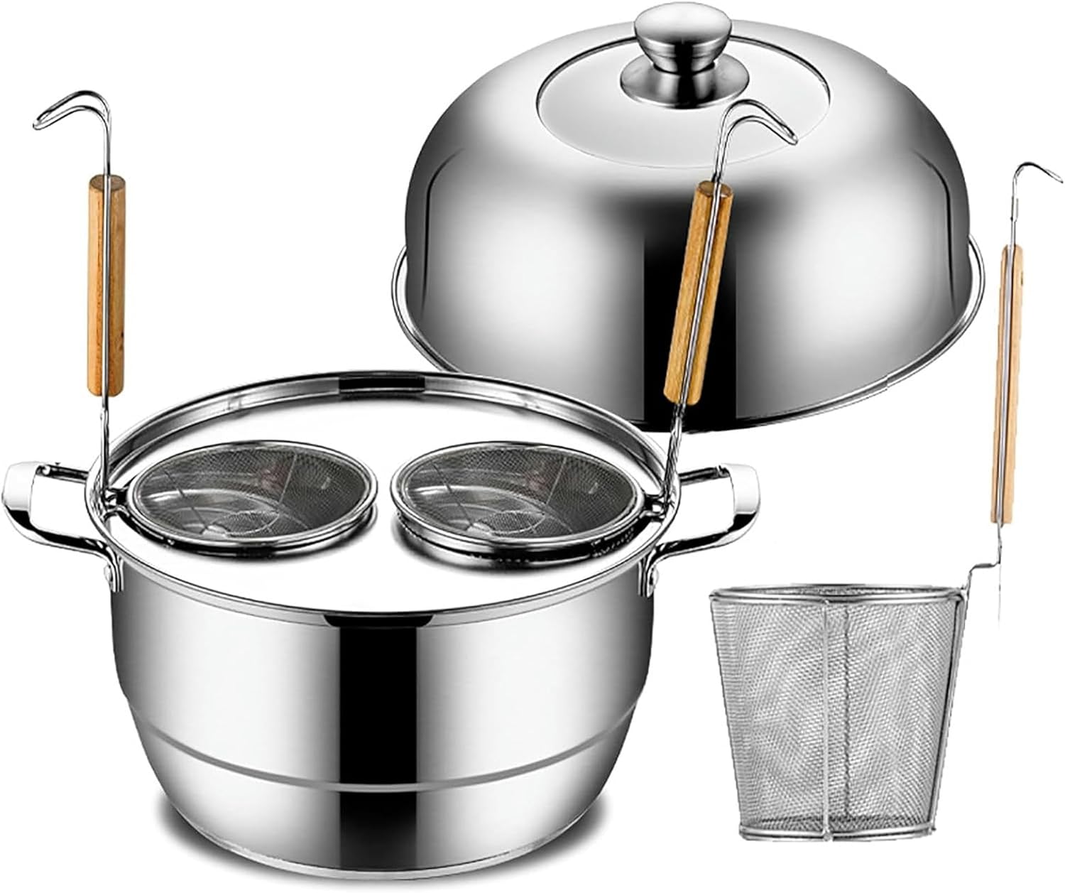Pasta Cooker Insert Set for Home Commercial Use