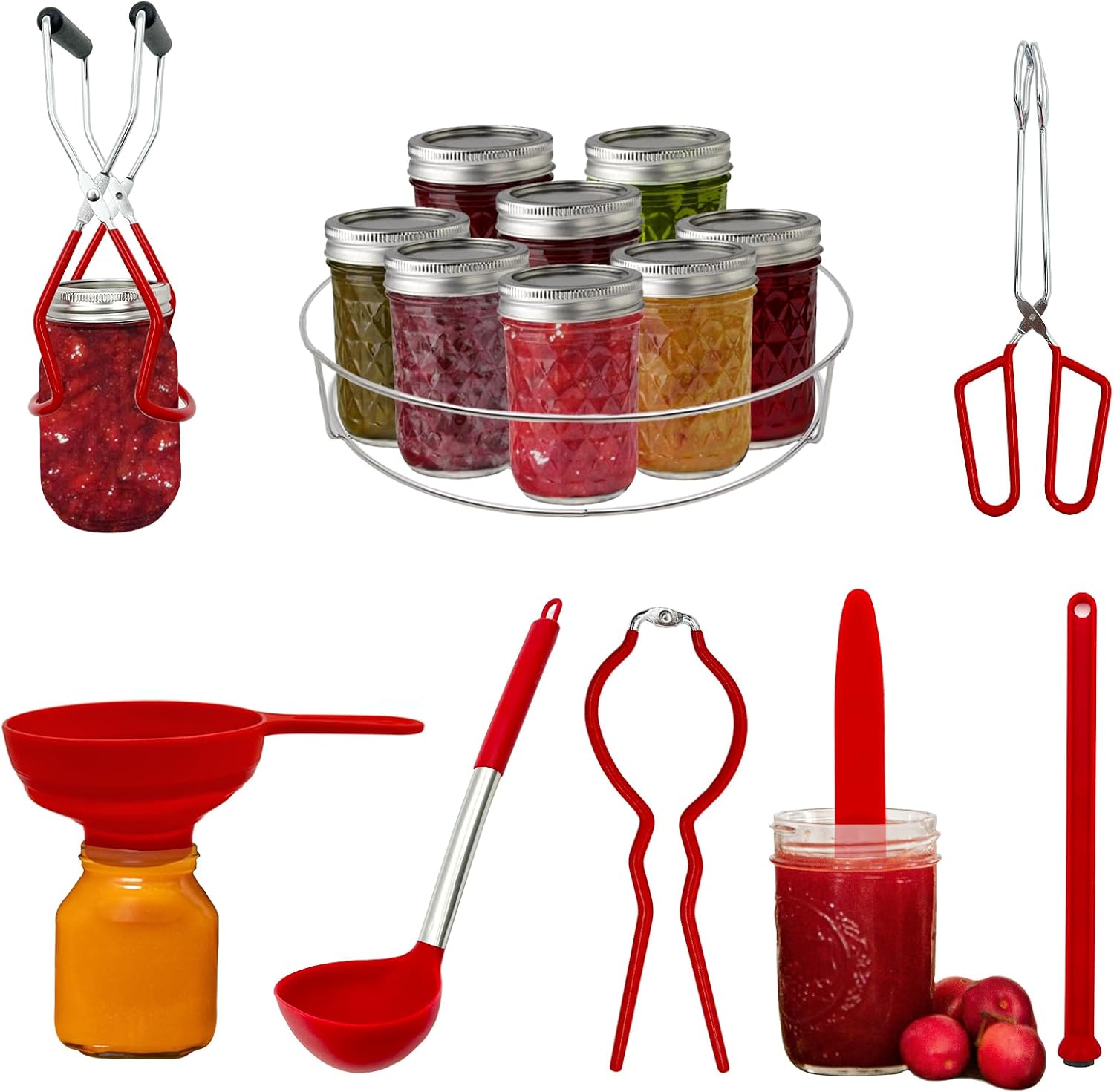 8-Piece Canning Starter Kit for Home Use