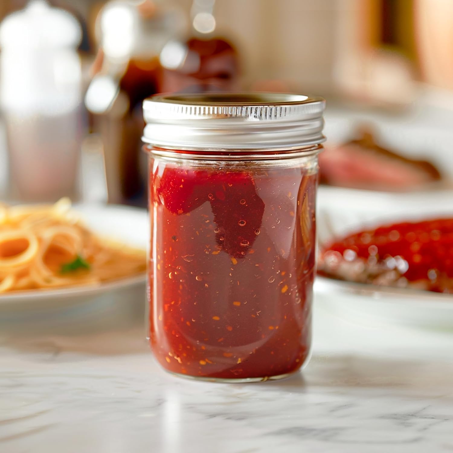 ComSaf Small Mason Jars Sealed Preserving Perfectly