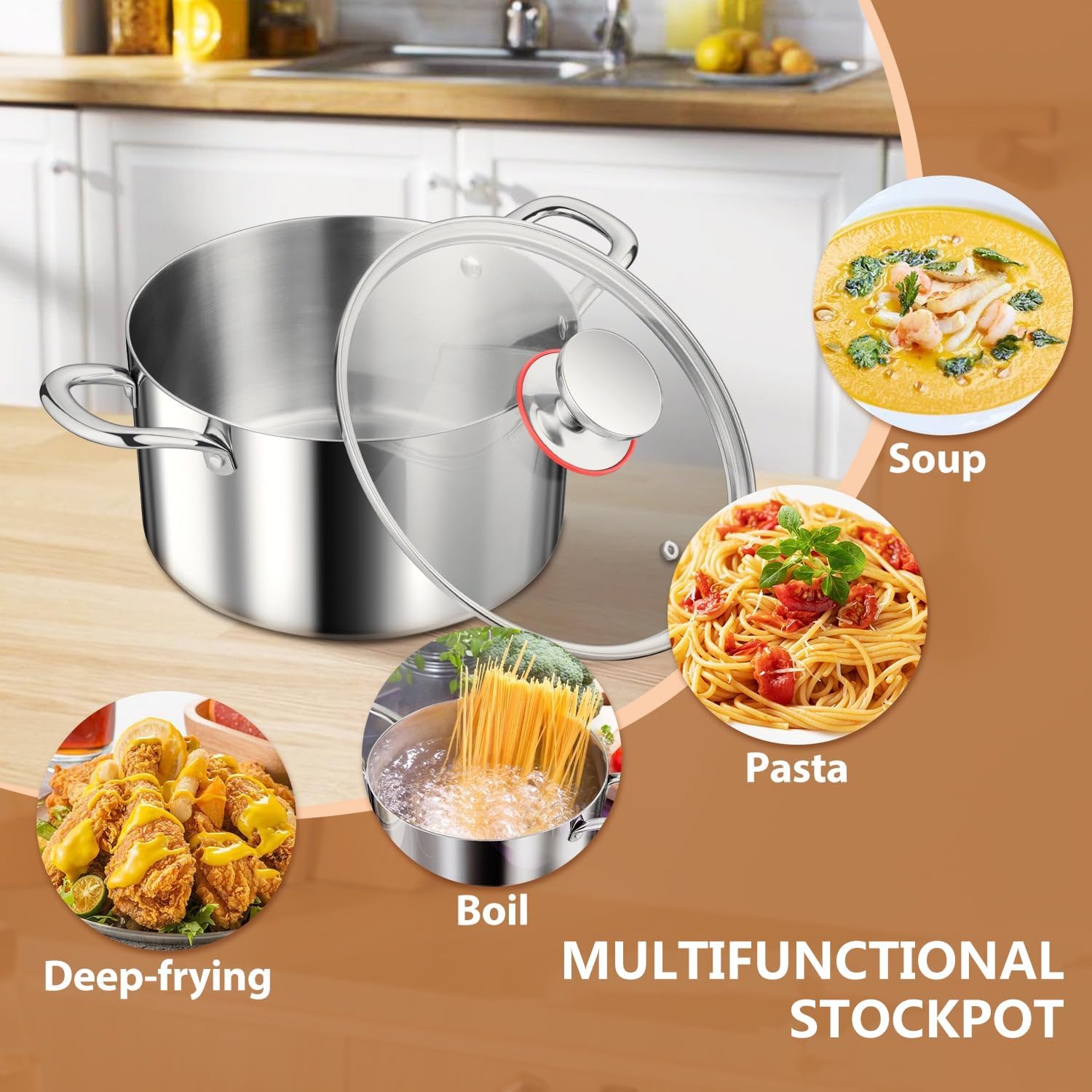 Sturdy 1810 Stock Pot