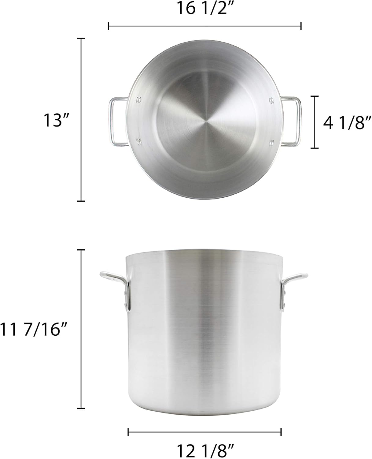 The 24 quart Aluminum Stock Pot