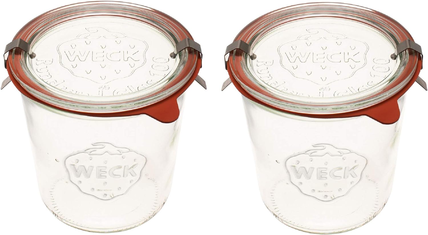 Eco-Friendly Transparent Canning Jars with Airtight Seal - Preserve Your Food Perfectly