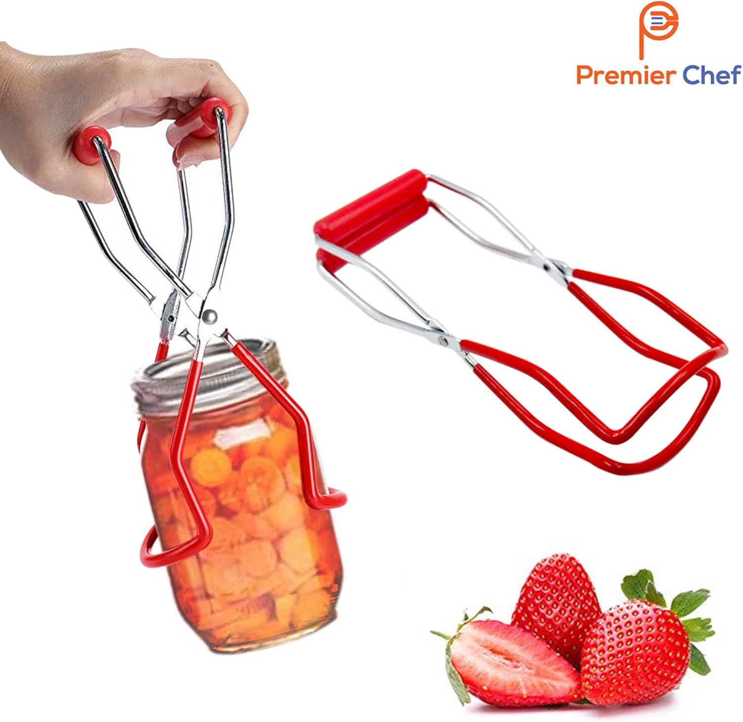 Safe and Effortless Canning Jar Retrieval Tool