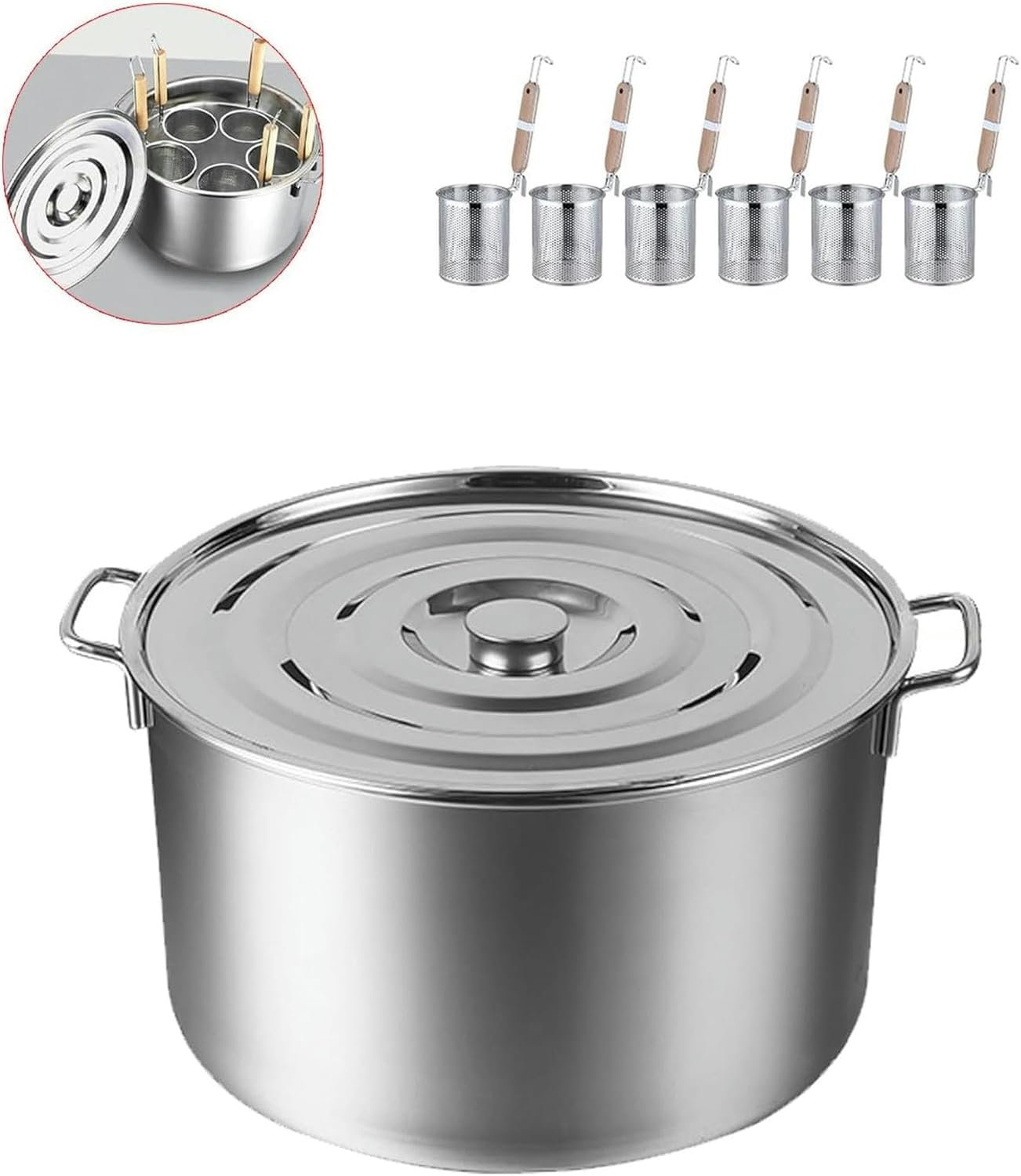 Versatile Multi-Purpose Pasta Cooker Set for Home Kitchen