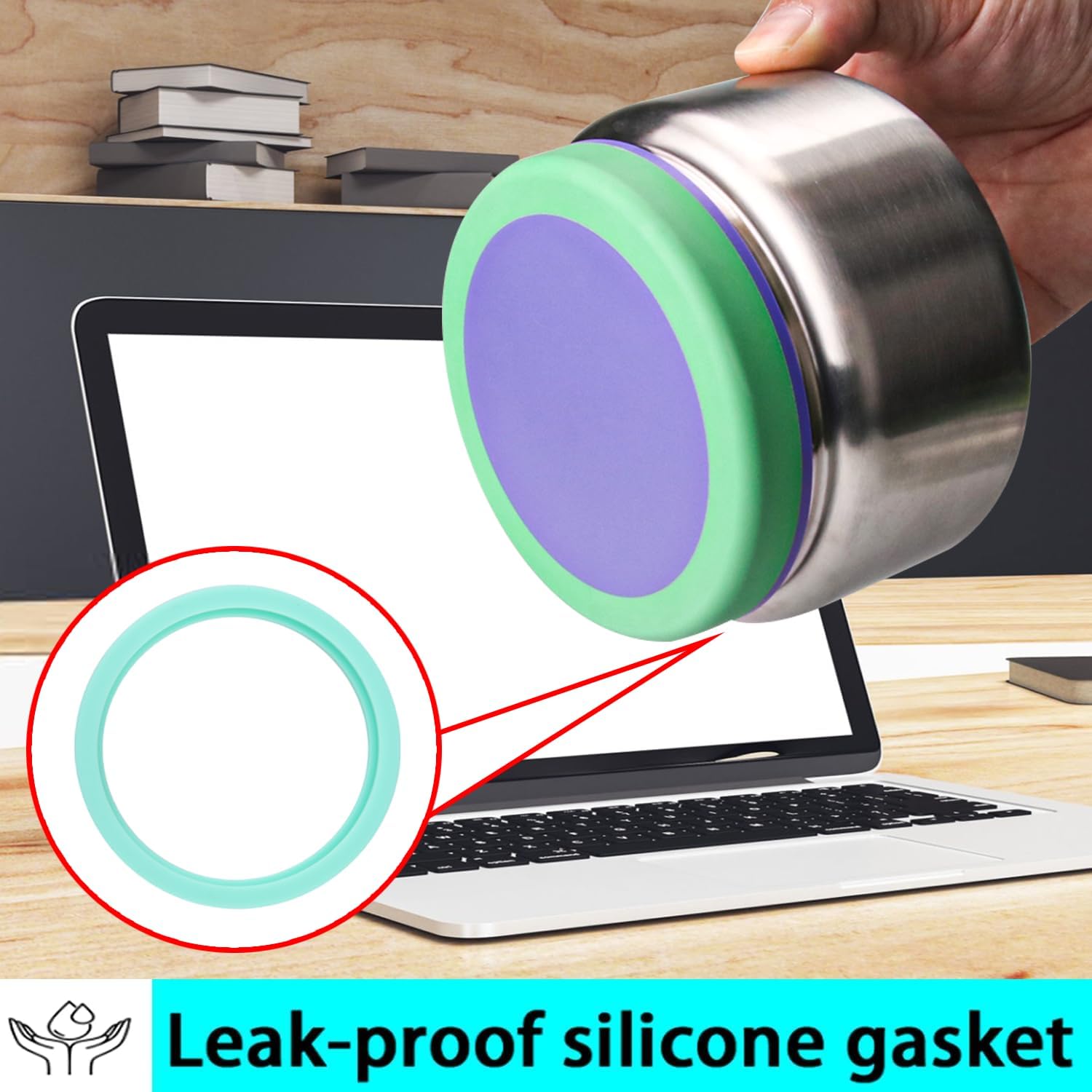 Lid Seal Gasket Set for Bento Boxes