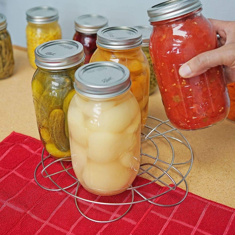 Southern Homewares Canning Rack 2-Piece Reversible Stackable for Pressure Cooking
