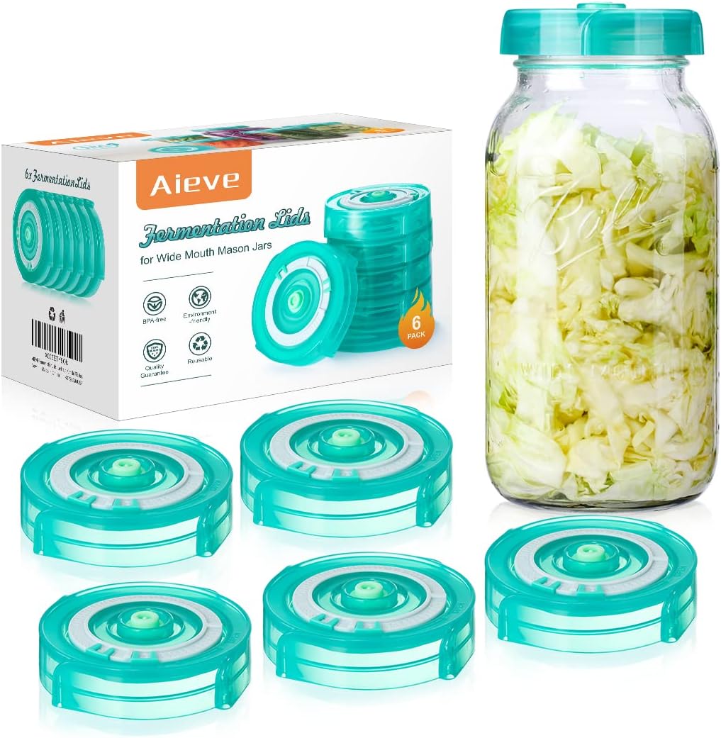 AIEVE 6-Piece Fermentation Lids Set