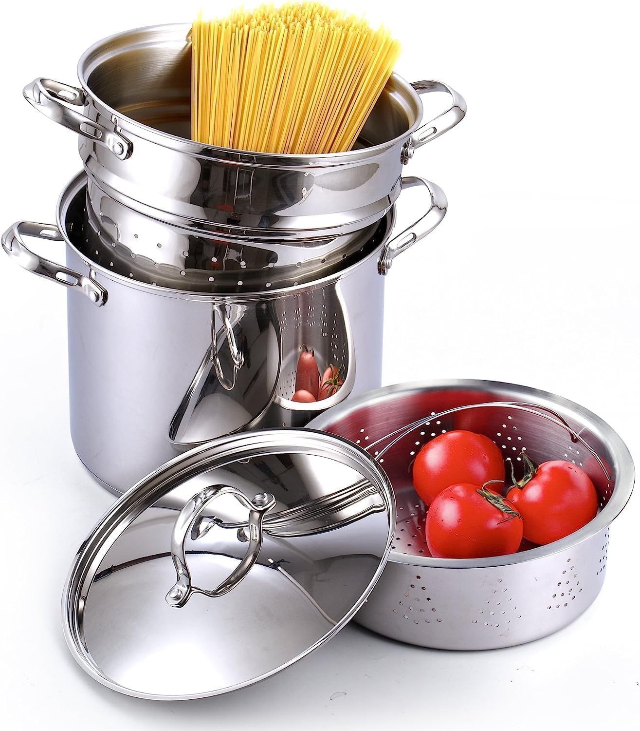 Cooks Standard 12 Quart Stainless Steel Multipot