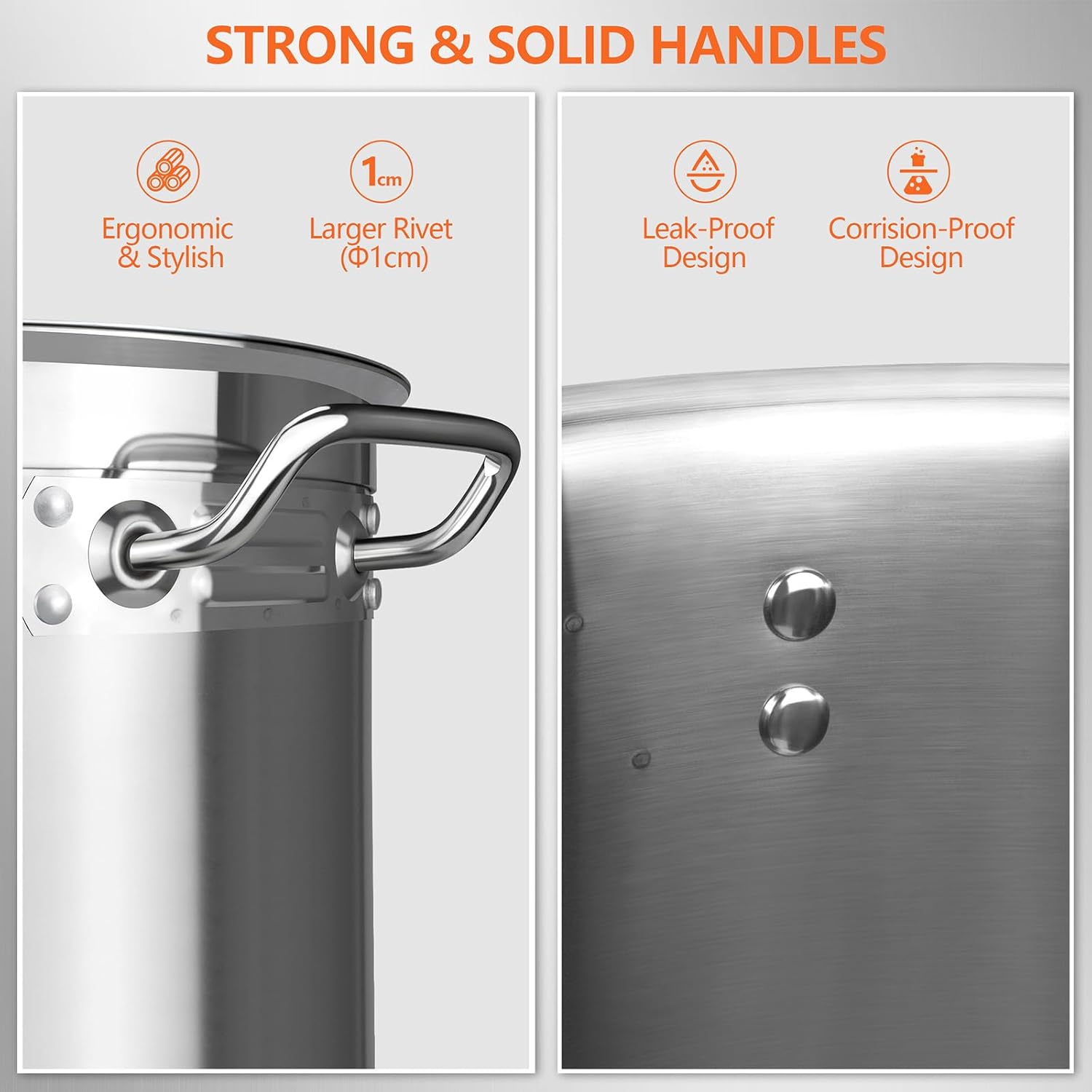 24-Quart Stainless Steel Stock Pot
