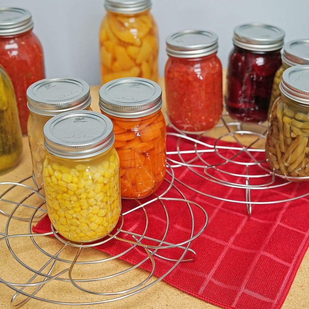 Southern Homewares Canning Rack 2-Piece Reversible Stackable for Pressure Cooking