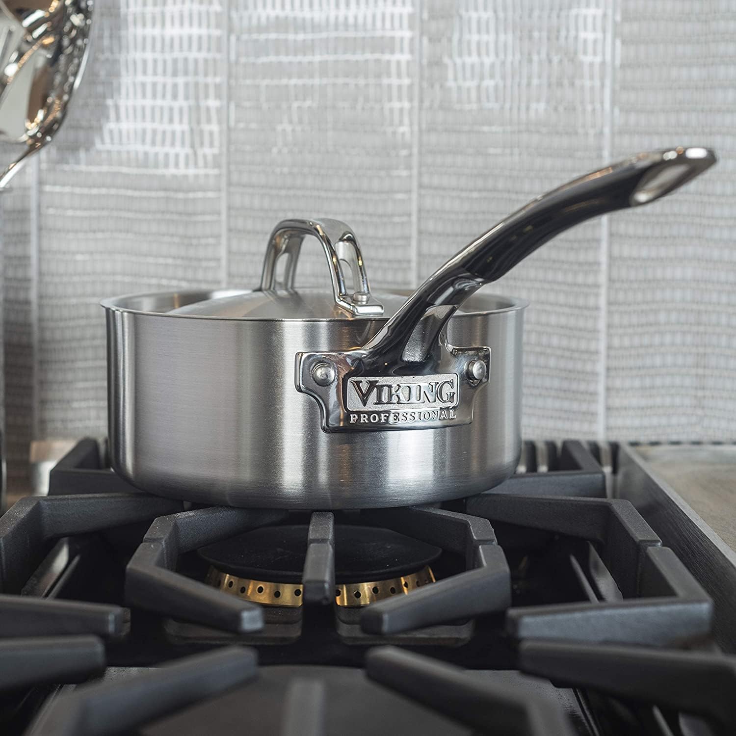 Viking Professional 5-Ply Stainless Steel Saucepan 2 Quart