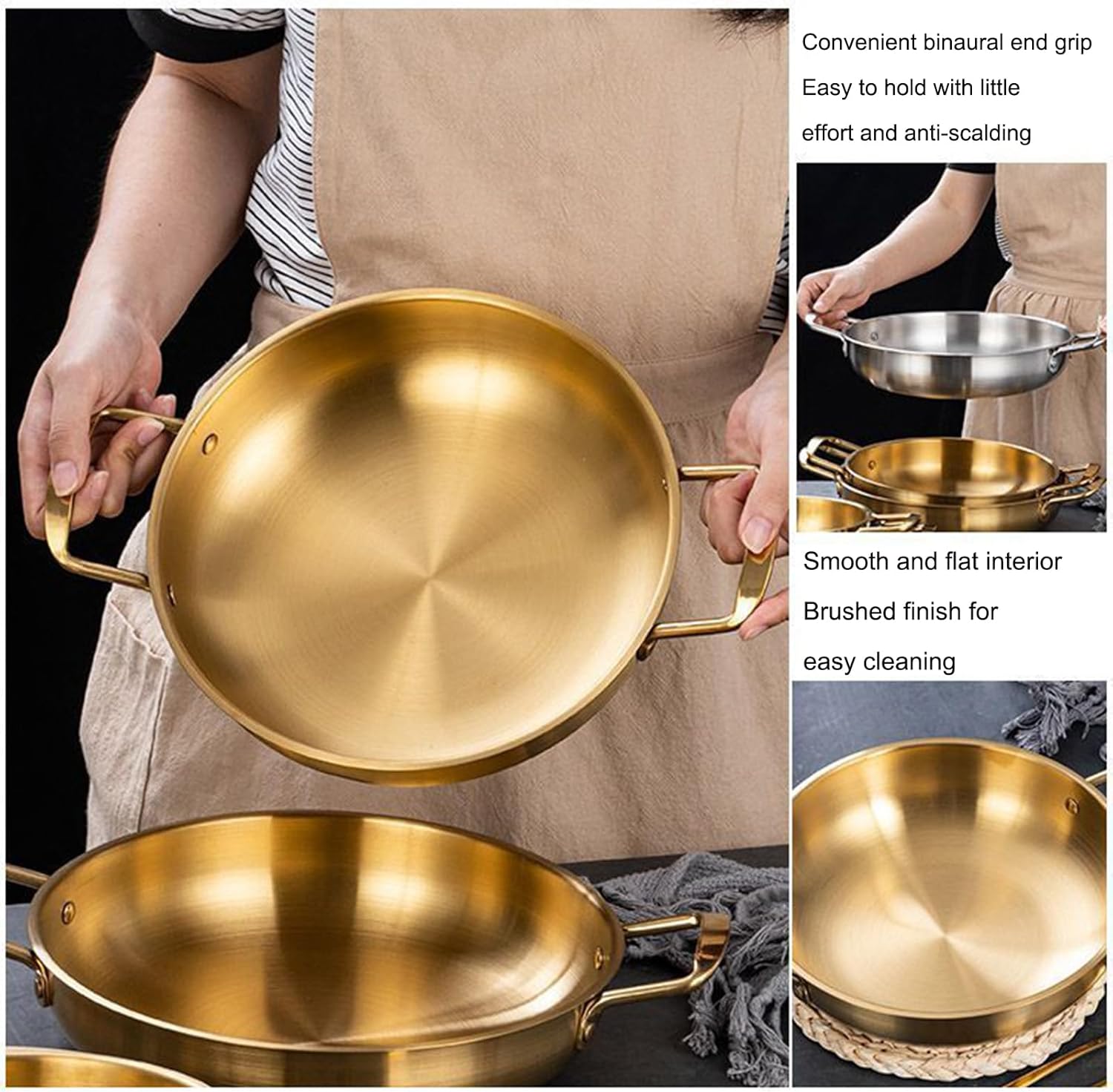 UNbit Korean Ramen Pot with Handles