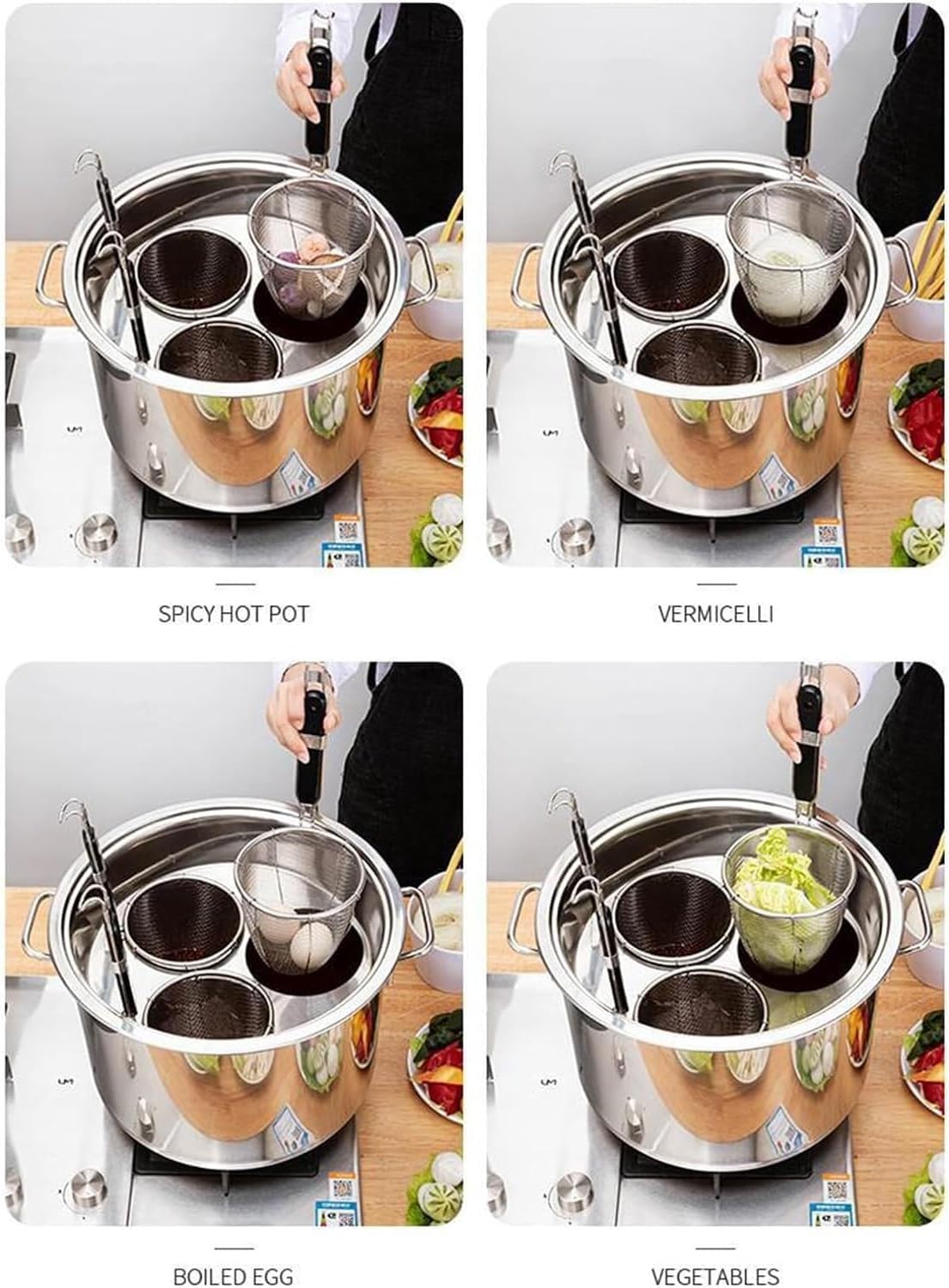 Heavy-Duty Multi-Purpose Pasta Cooker Set