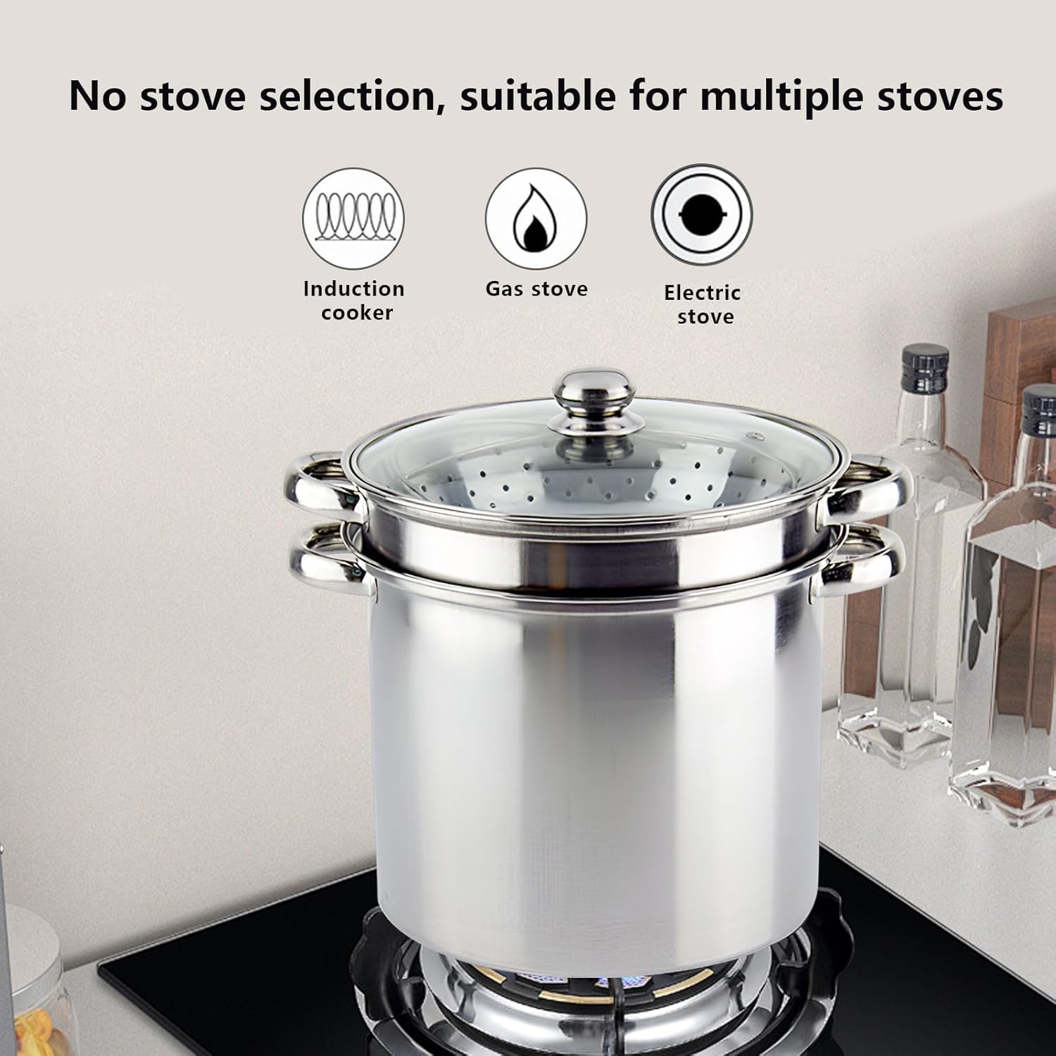 AIZYR Stainless Steel Stockpot Perfect Cooking Pot