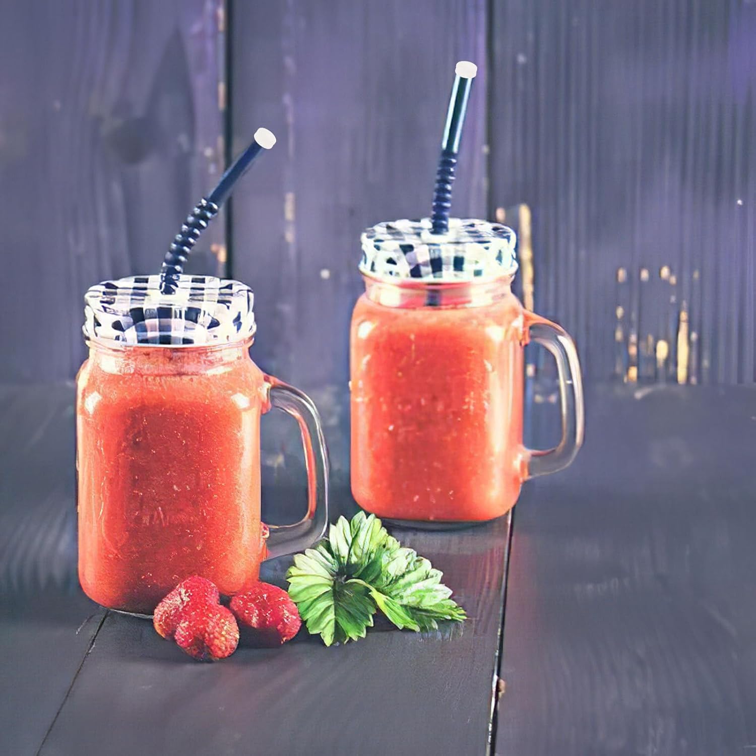 Reusable Silicone Straw Plug for Mason Jars