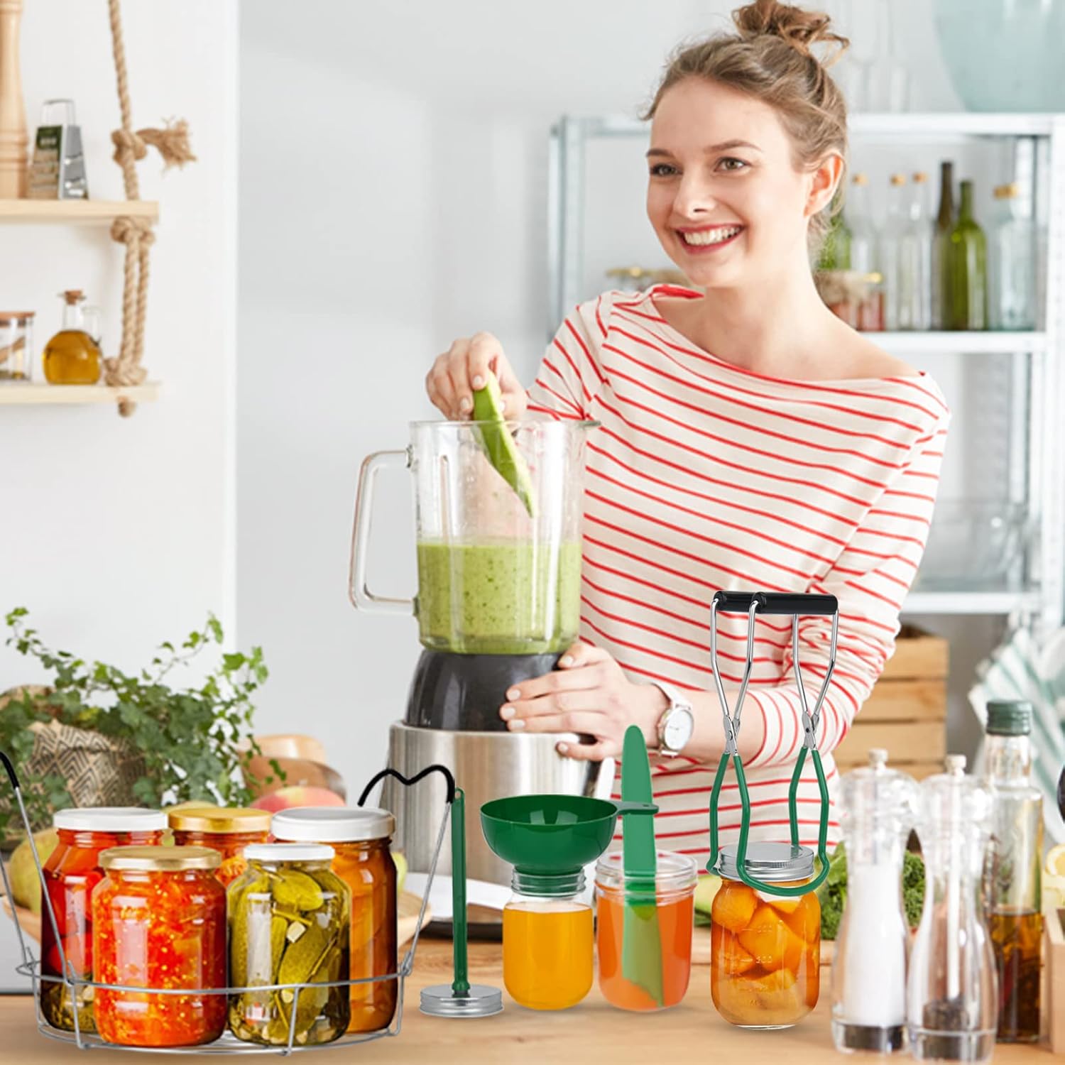 Tisovixo Canning Kit with Stainless Steel Tools