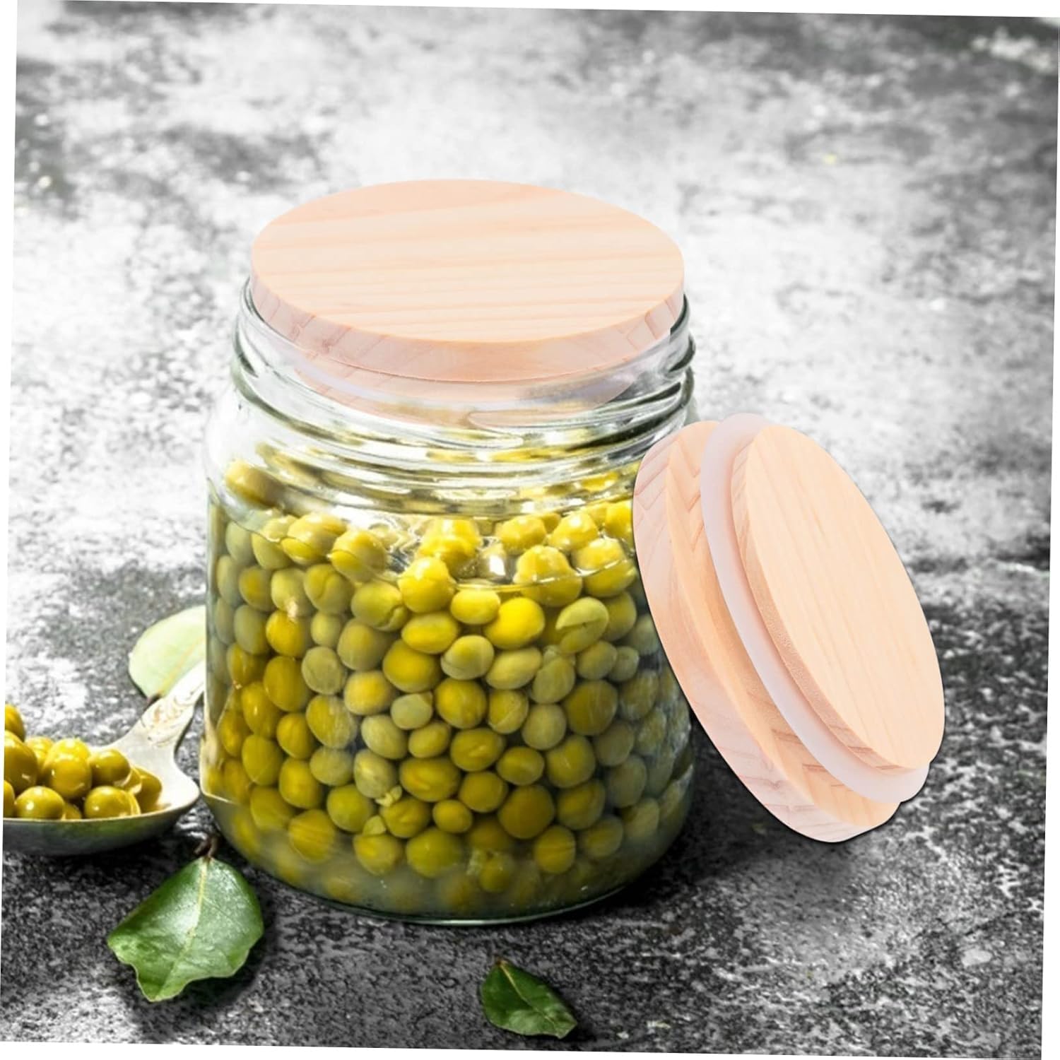 Solid Wood Canning Lid Set