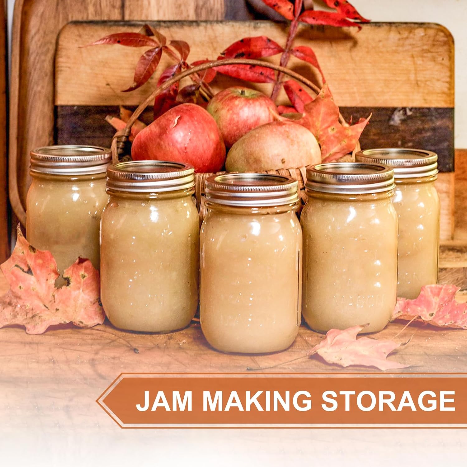 Perfect Canning Lids Set with Rings for Mason Jars 24 Pcs