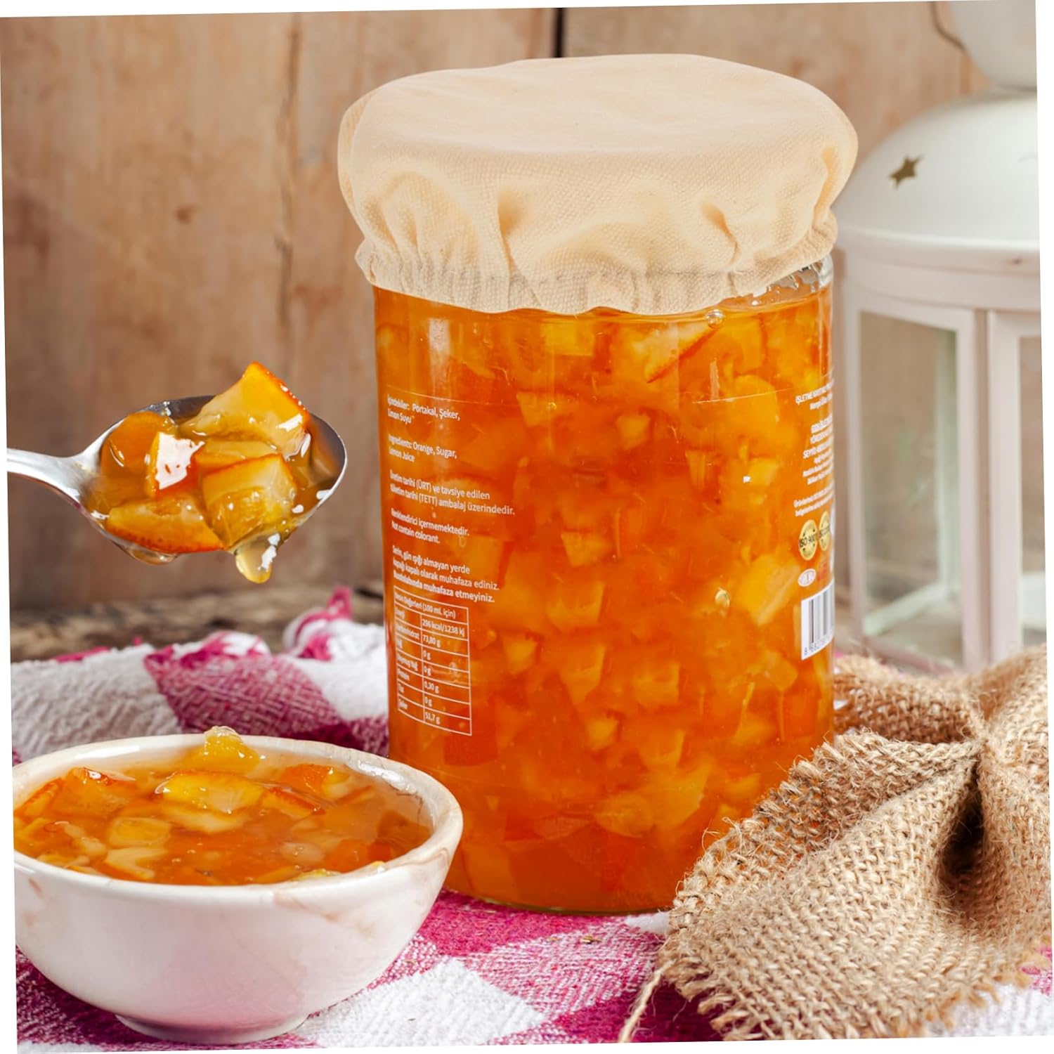 Sourdough Bread Starter Jar Cloth Covers 4 Pack