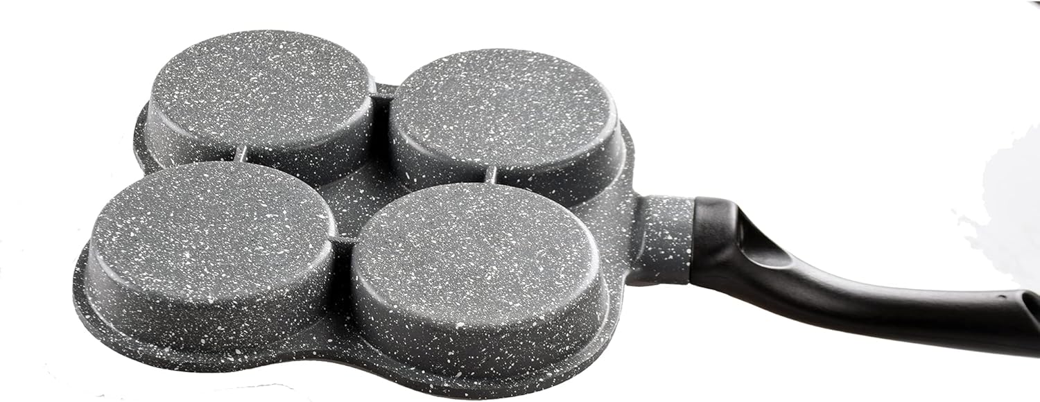Buecmue Rustless Non-Stick Frying Pan for Home Cooking