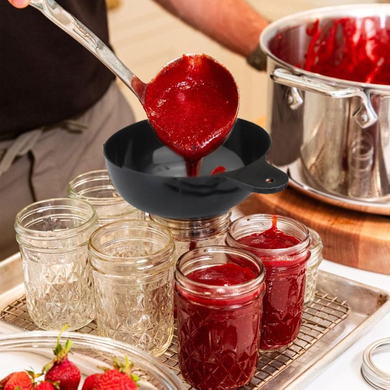 JavaScript rust-proof stainless steel canning starter kit for quick easy preserving