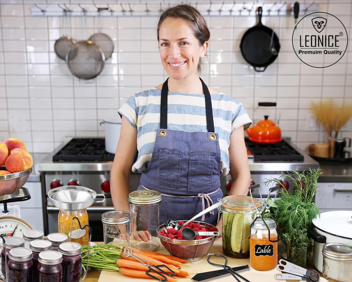 LEONICE Canning Supplies Kit for Home Best Fit