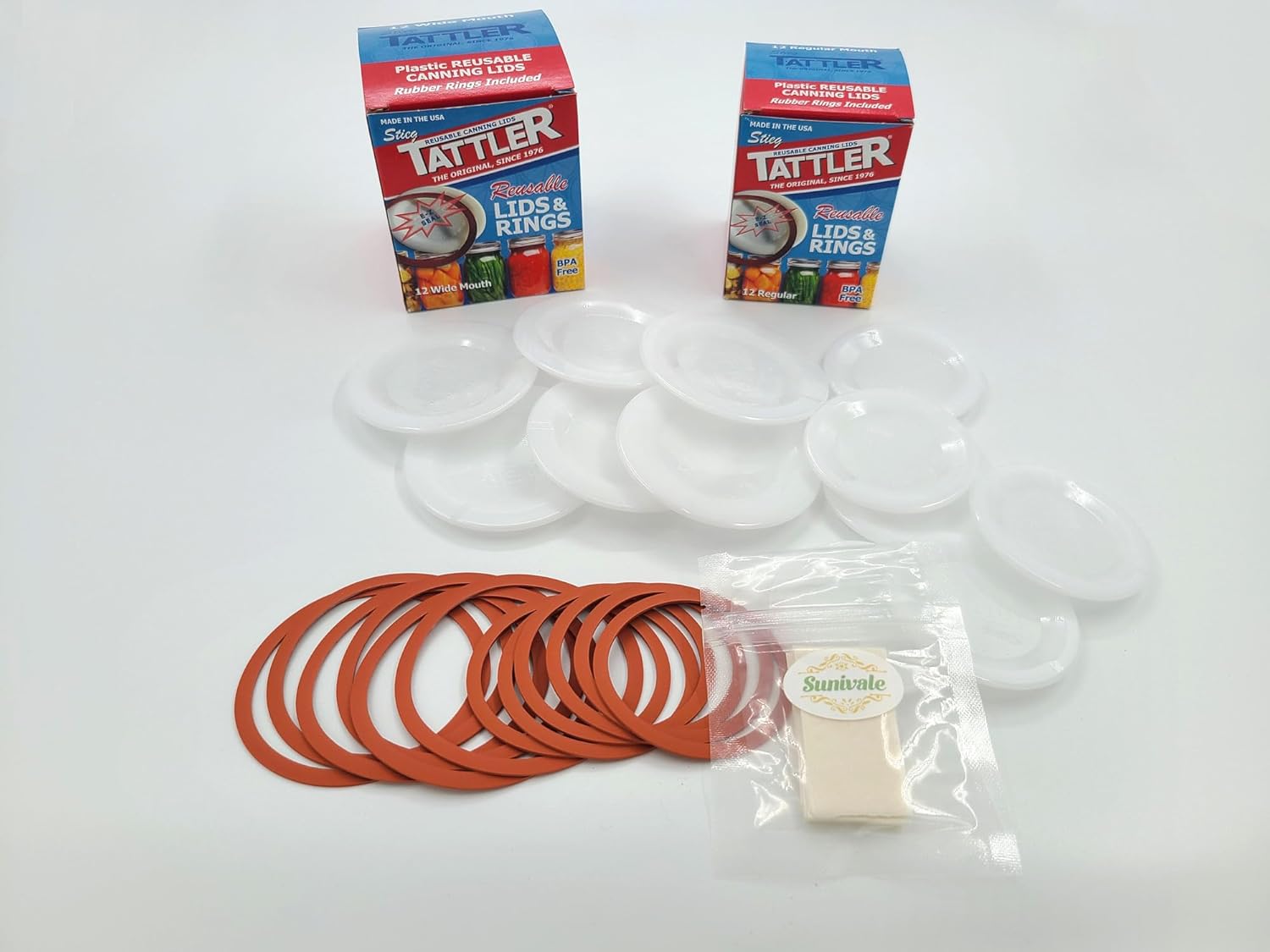 Sturdy Jar lids latitude free made in USA