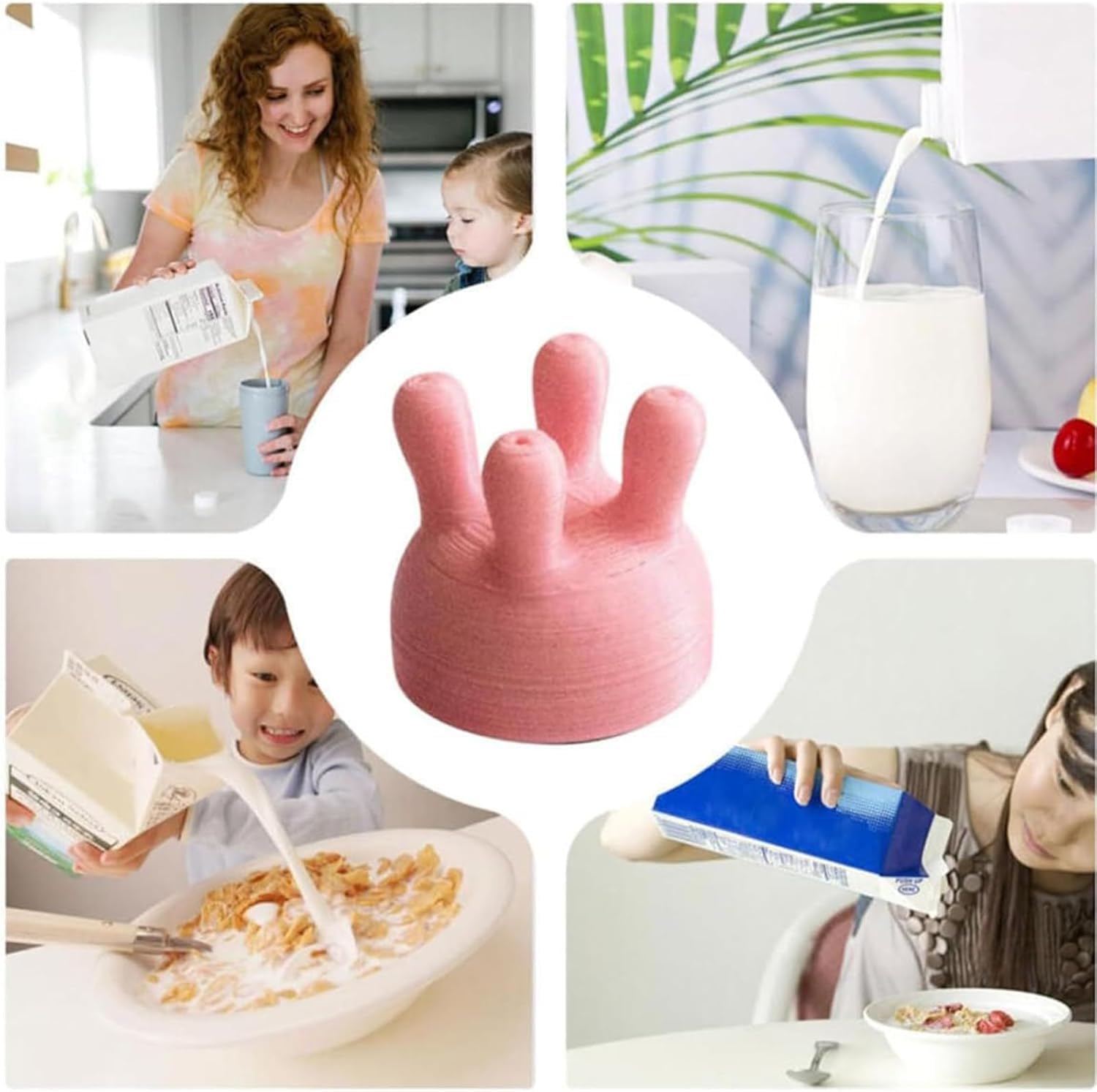 Funny Cow Udder Milk Cap Reusable 3Pcs 1