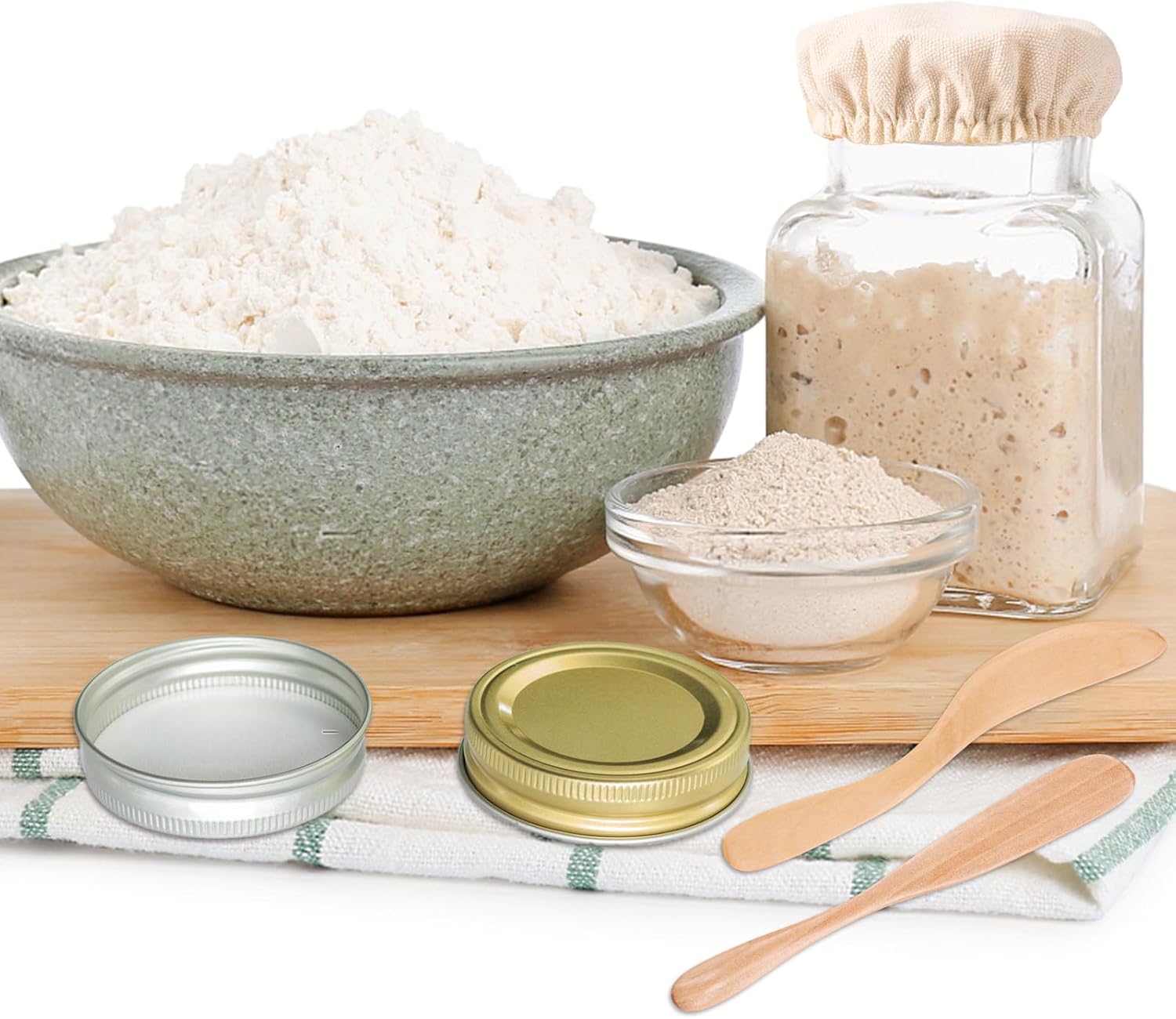 Sourdough Jar Covers 3-Piece