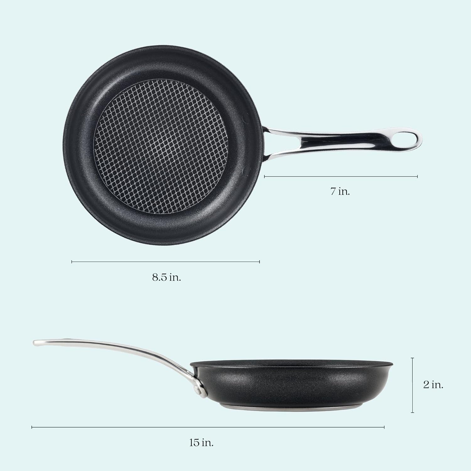Anolon X SearTech Aluminum Nonstick Frying Pan