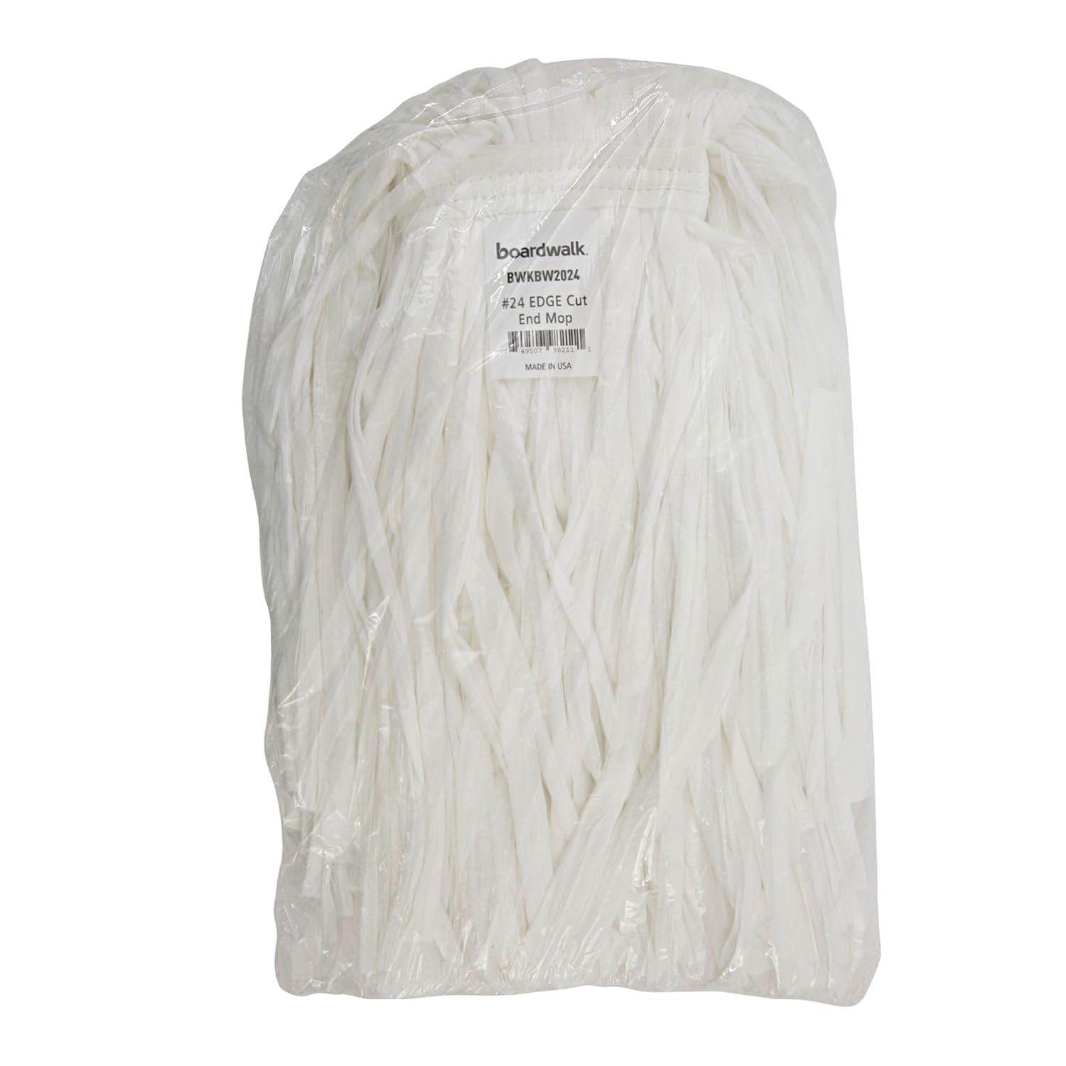 Boardwalk Cut-End Wet Mop Head No 24 White 12Carton