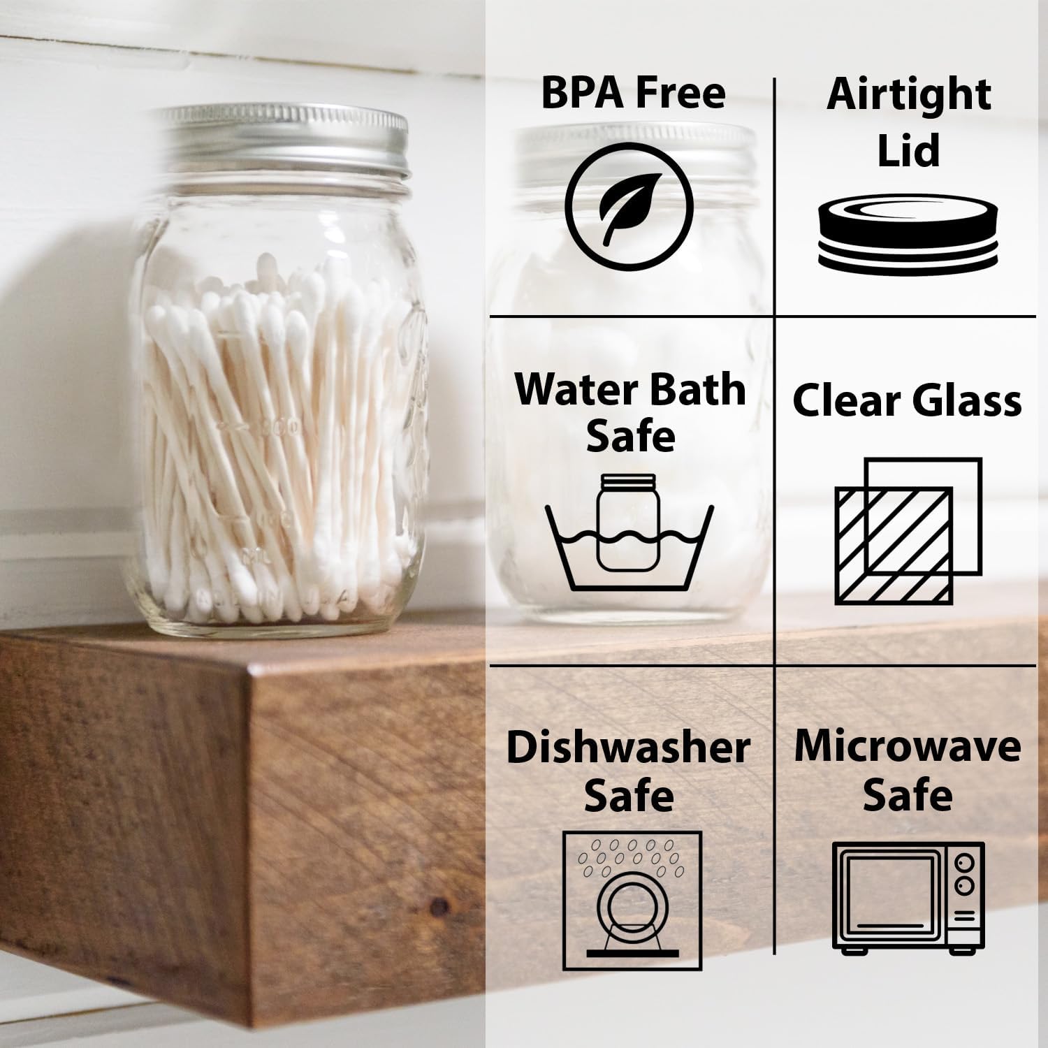 Real-World Mason Jars