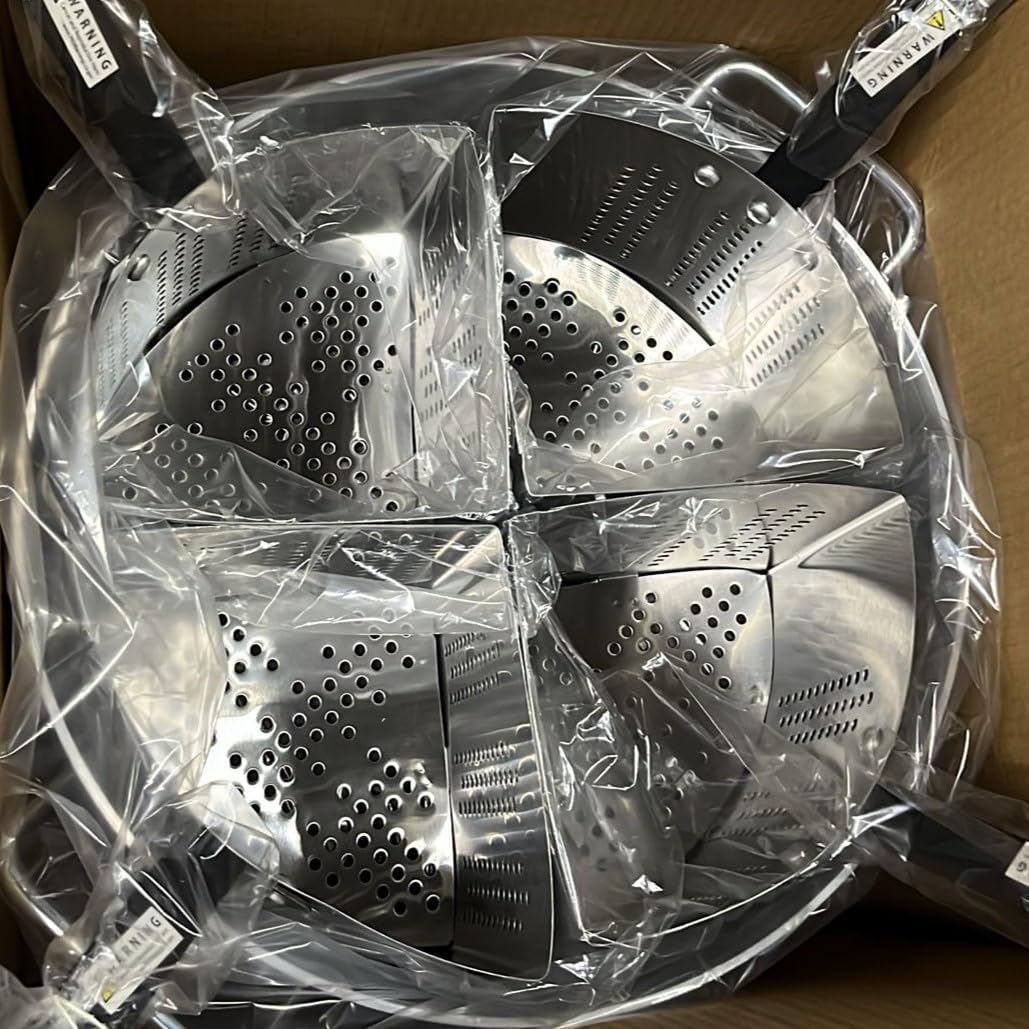 Versatile 5-Piece Multipot Set for Pasta Vegetables