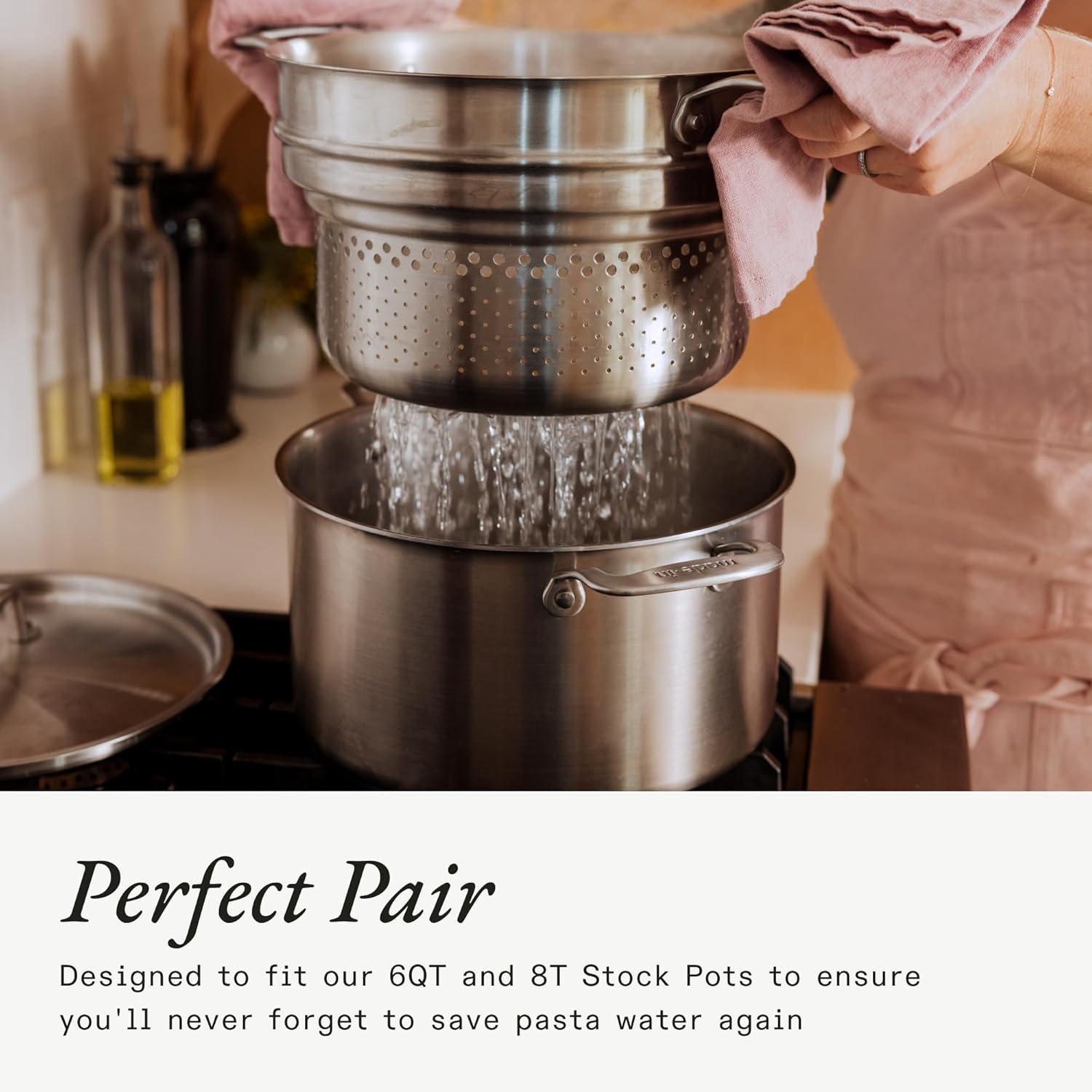 Stainless Steel Pasta Insert